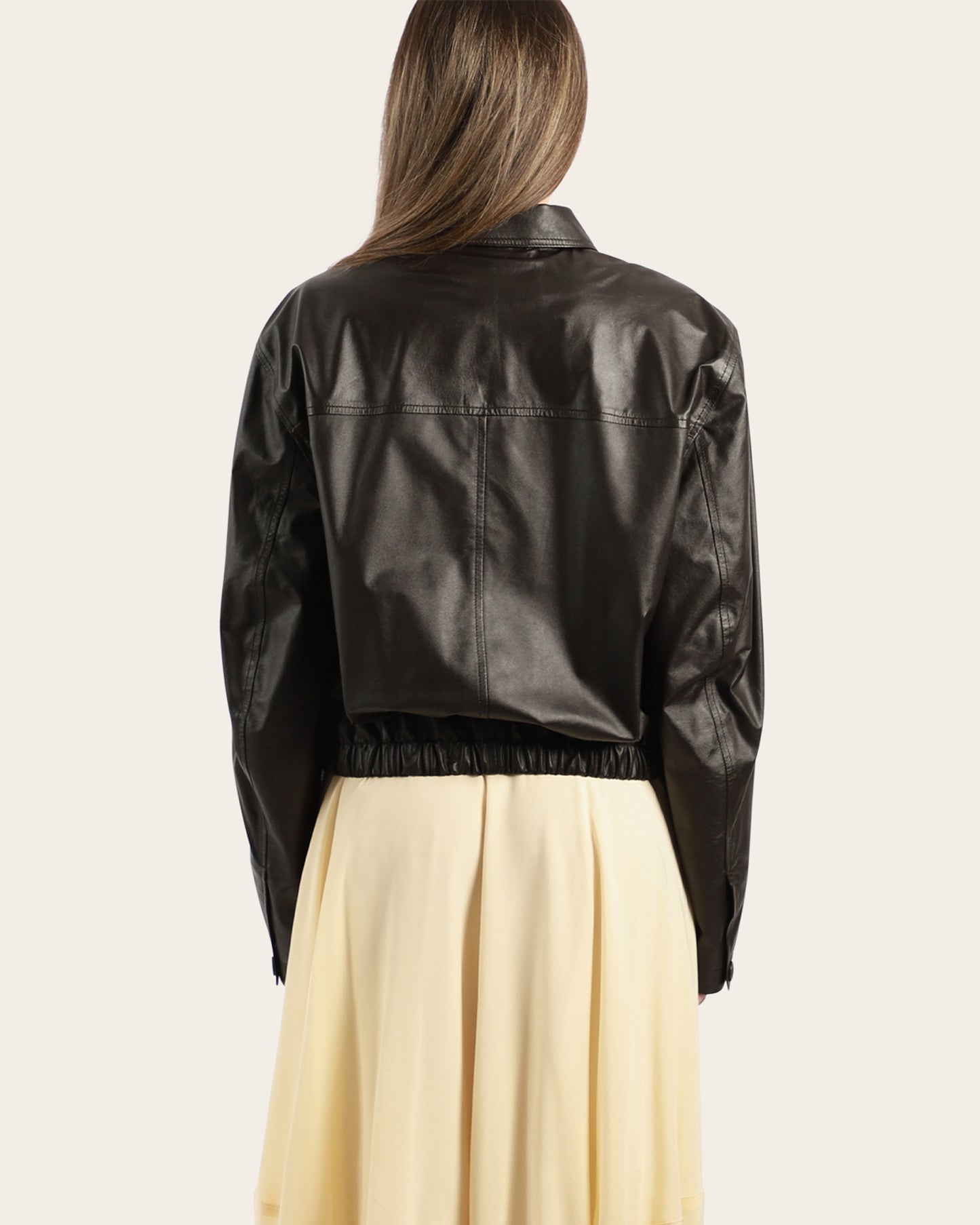 Soft Leather Blouson