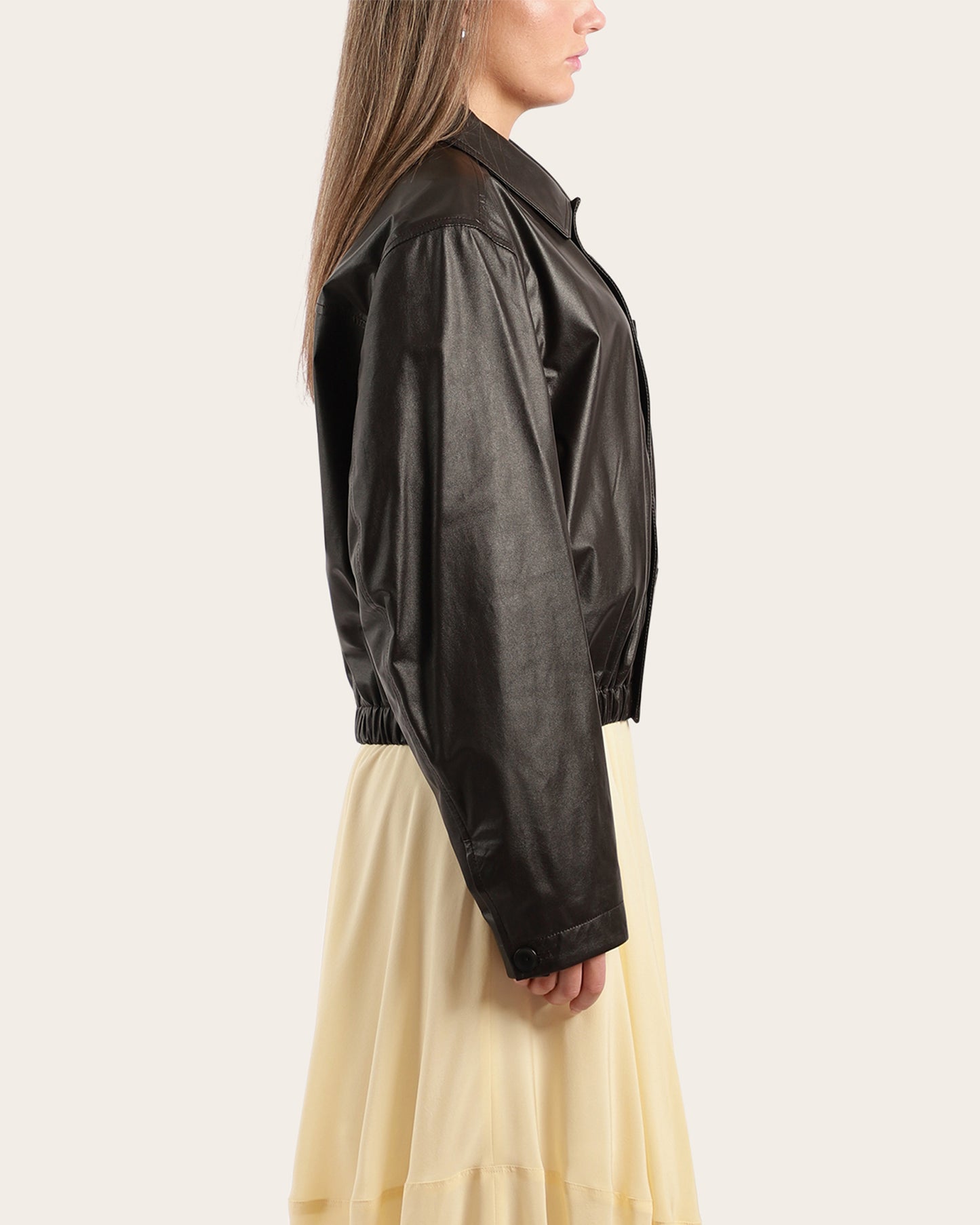 Soft Leather Blouson