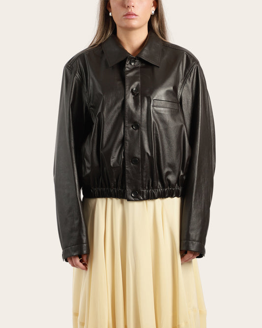 Soft Leather Blouson