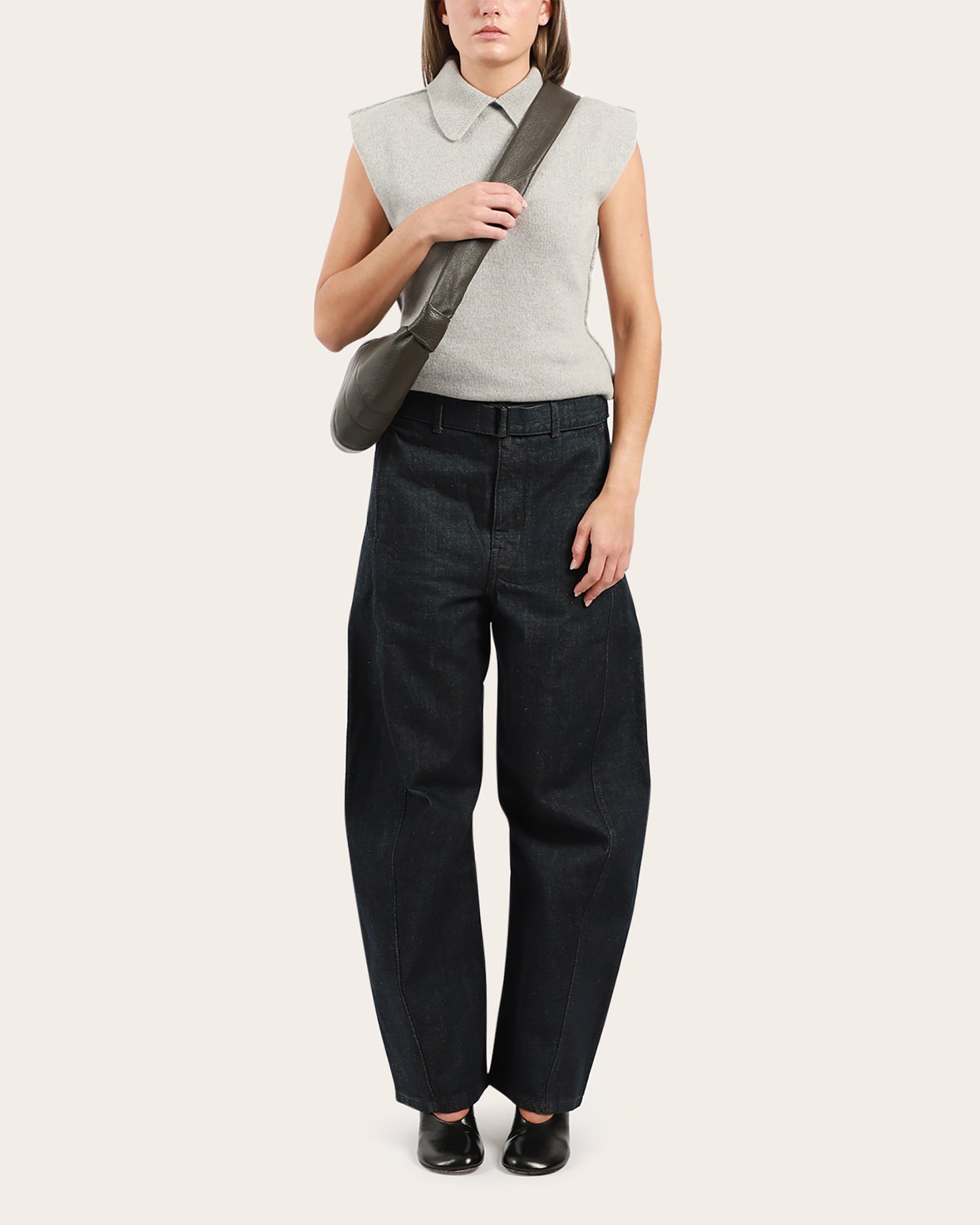Twisted Belted Pants