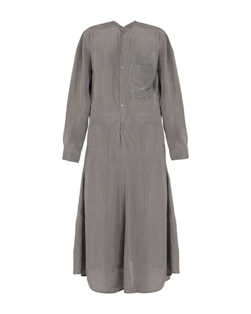 lemaire-banded-collar-shirt-dress-aluminium