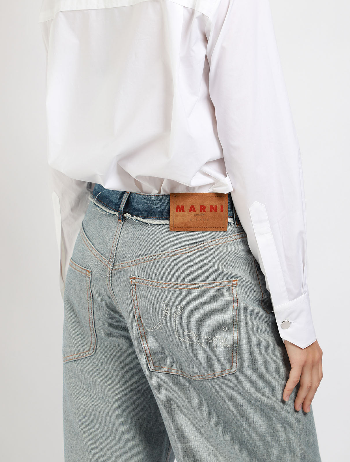 Reverse Detail Jeans