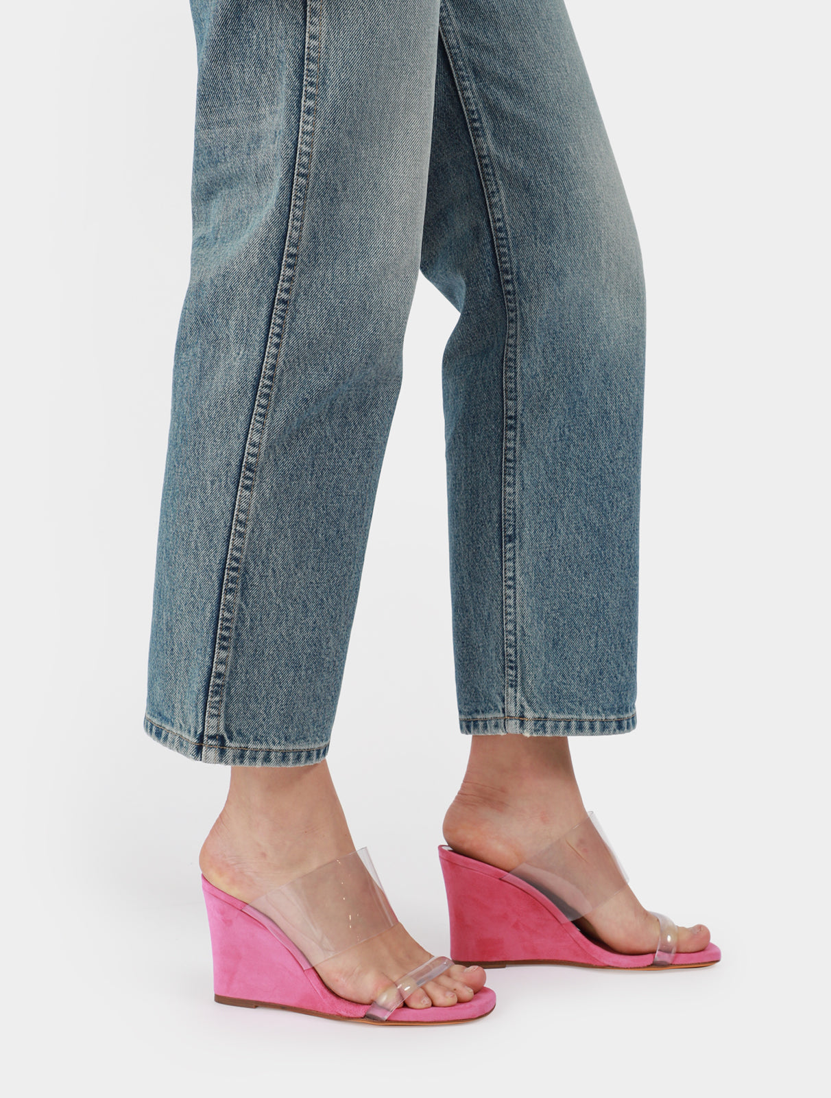 Olympia Suede Wedge