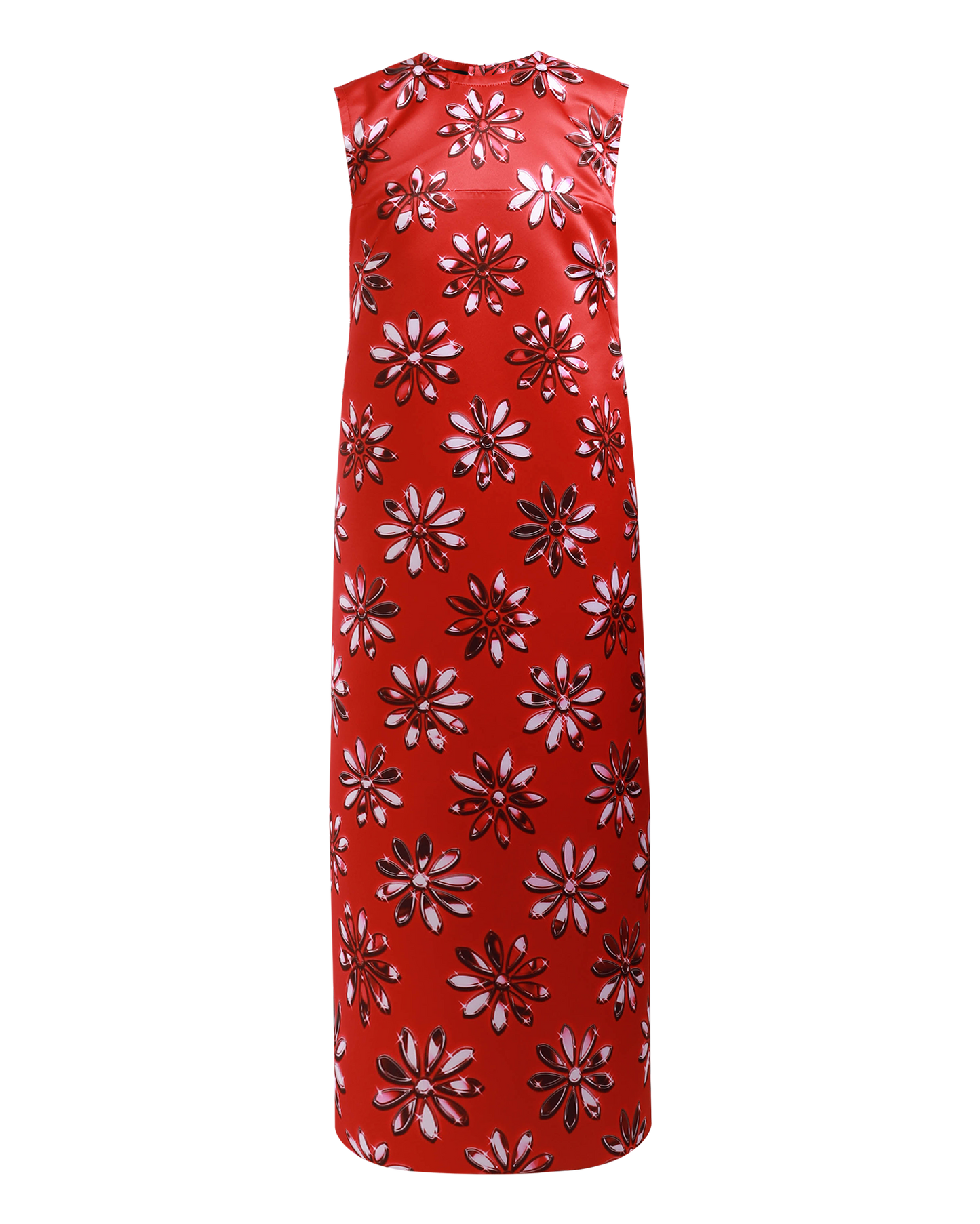 Long Satin Dress
