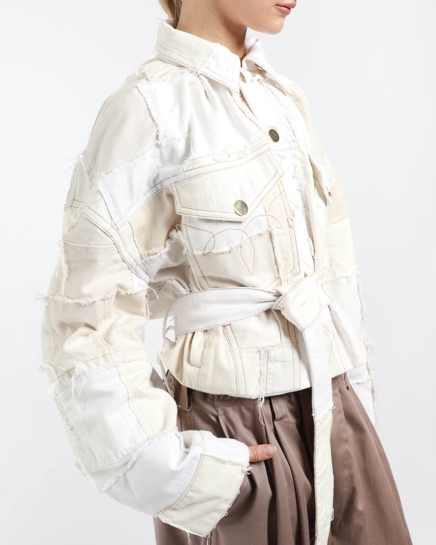 Upcycled Patchwork Jacket