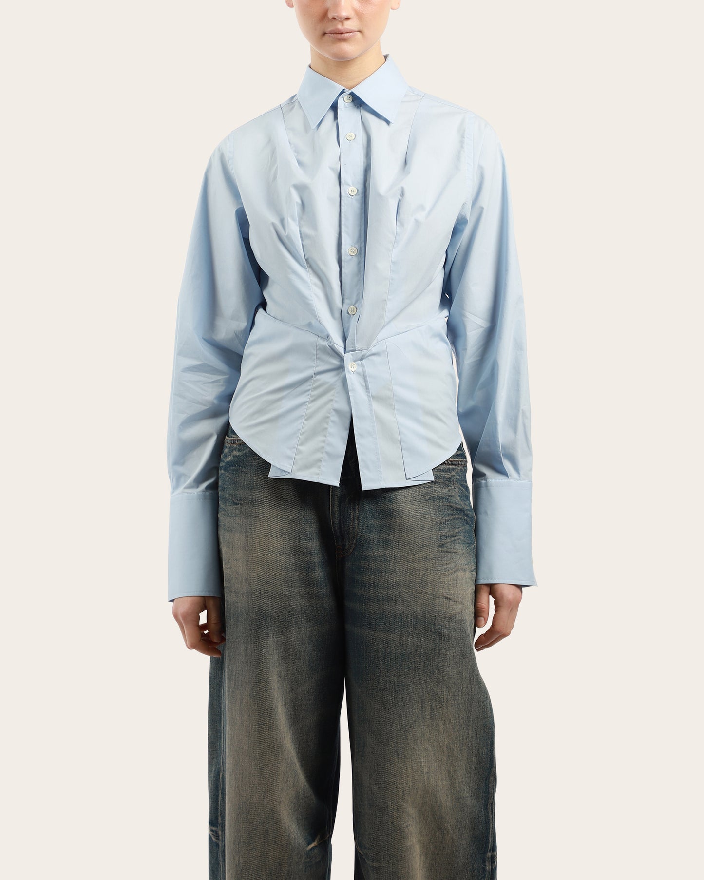 Cotton Detail Shirt