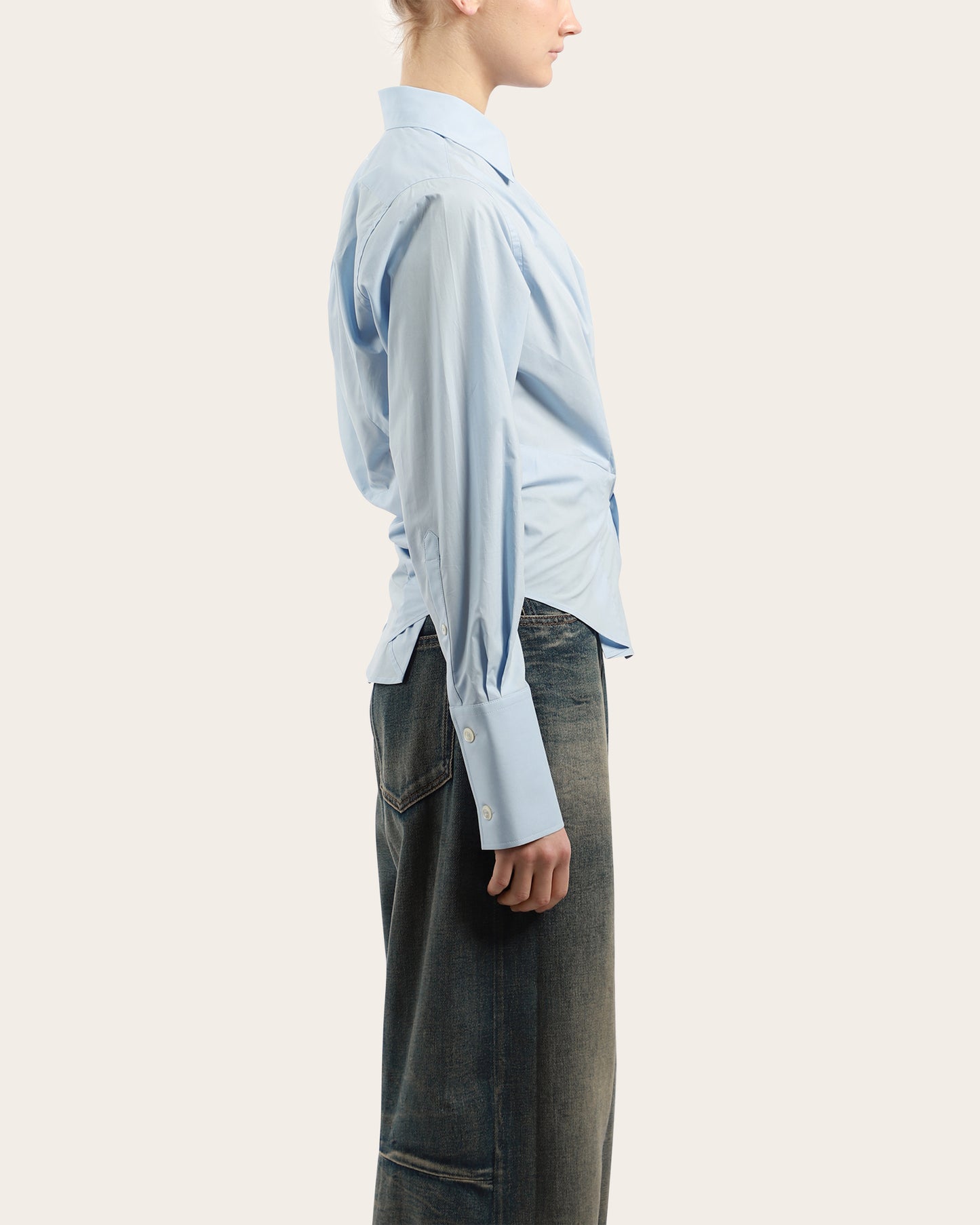 Cotton Detail Shirt