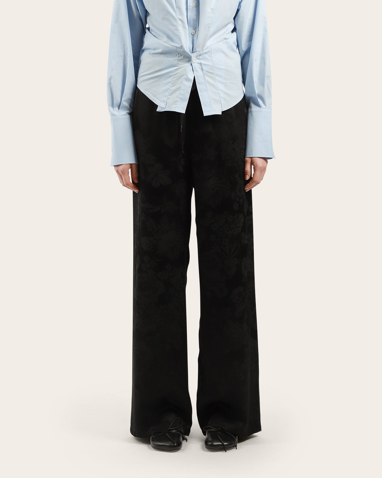 Drawstring Detail Pants