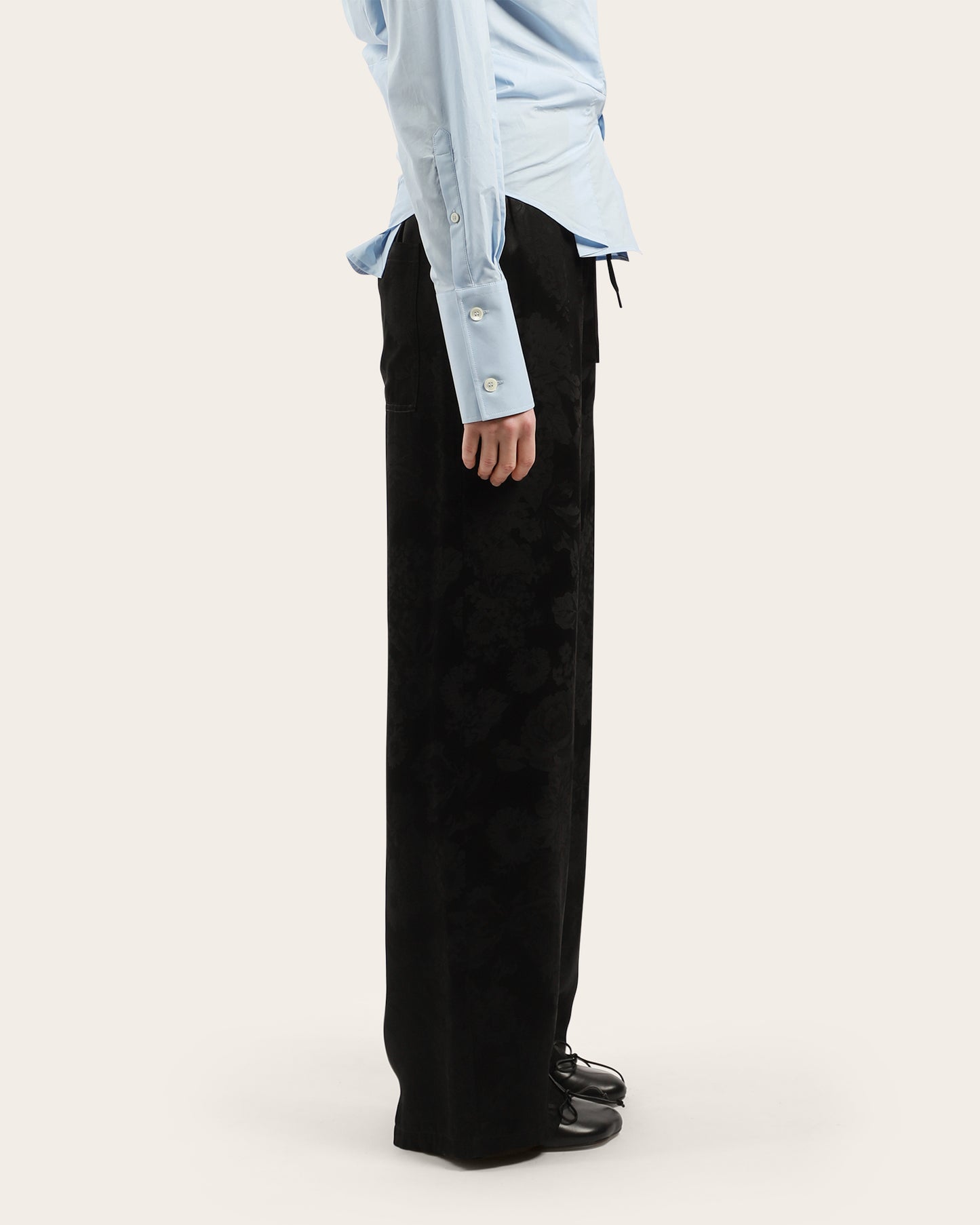 Drawstring Detail Pants