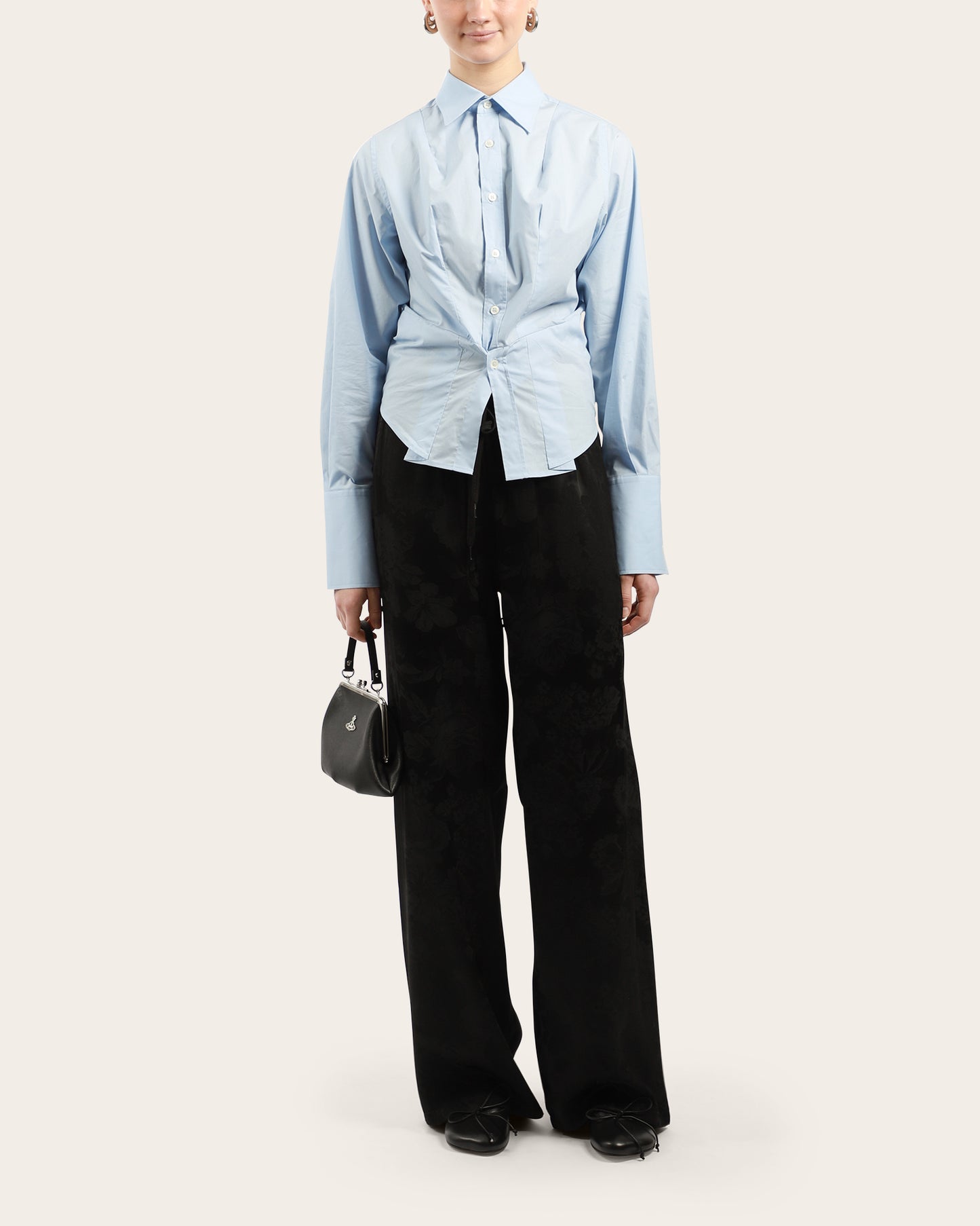 Drawstring Detail Pants