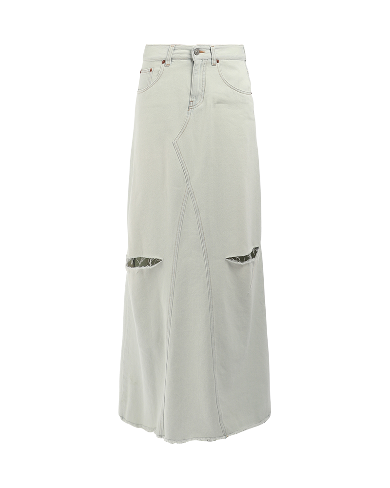 Maxi Rip Detail Skirt