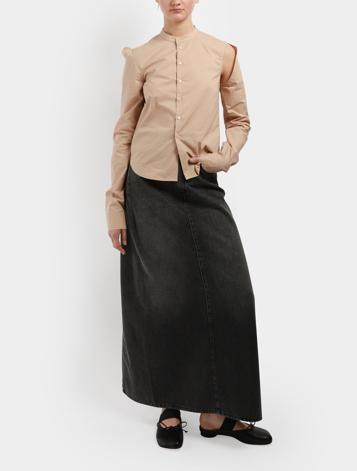 Split Shoulder Blouse
