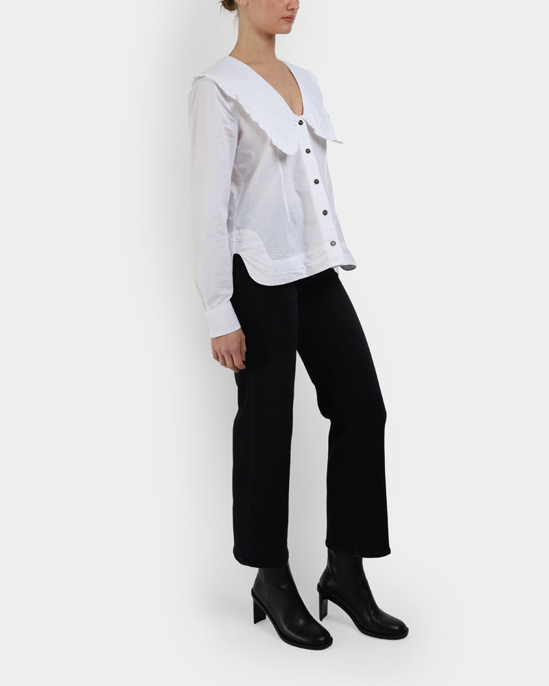 The Mid Rise Zip Rambler Ankle Jeans