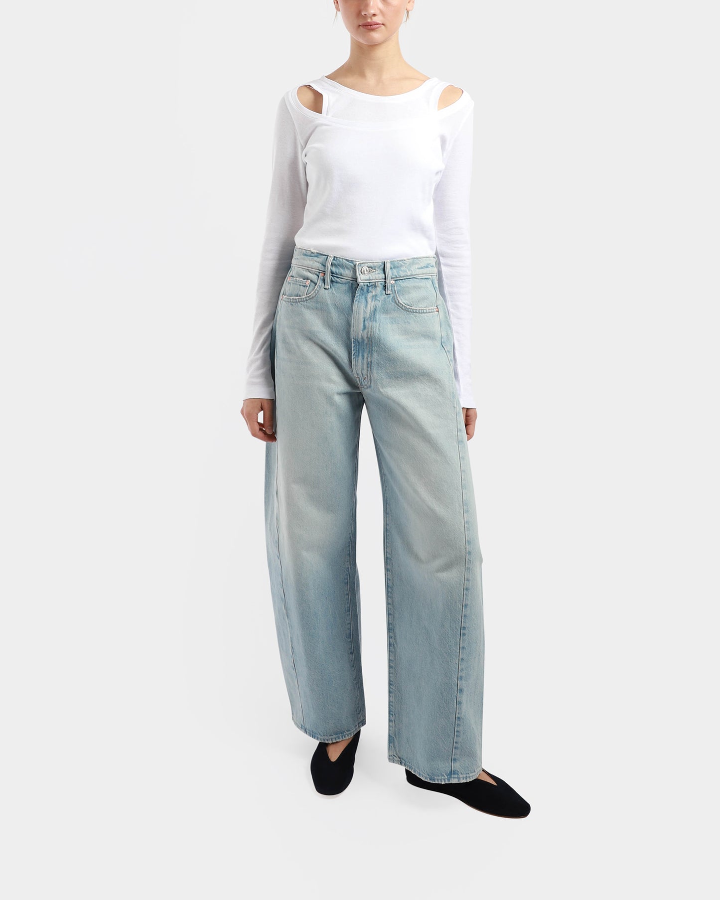 The Full Pipe Flood Jeans