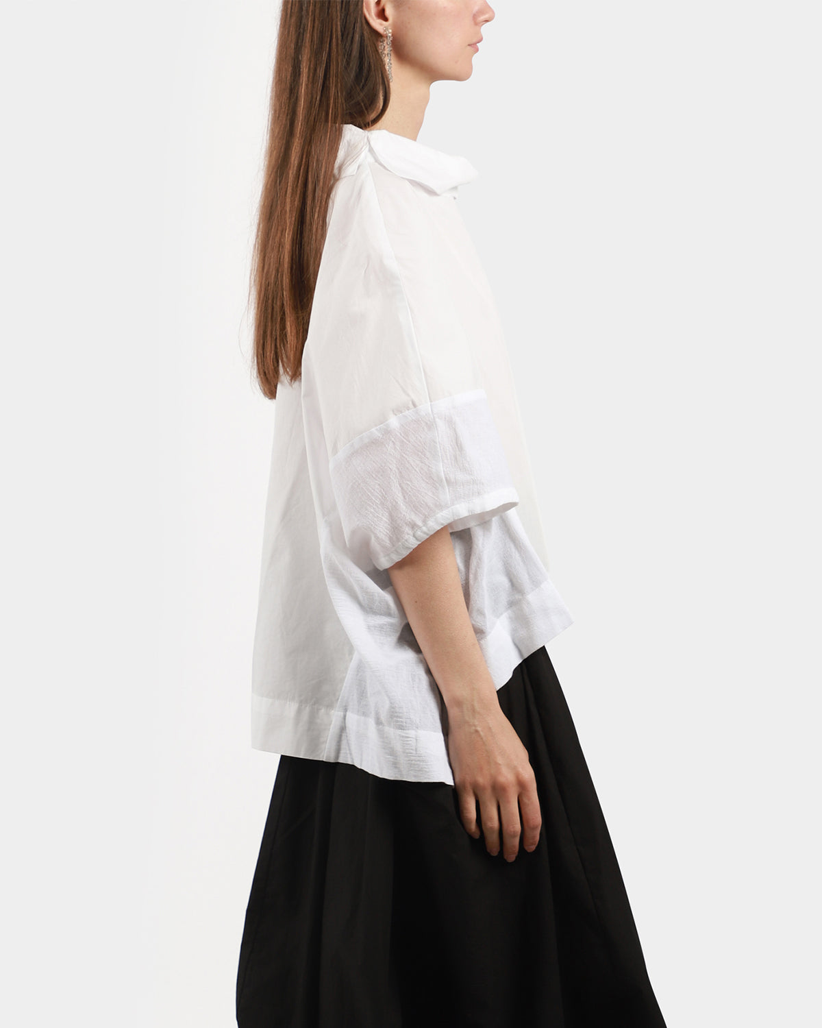 Flipped Collar Blouse
