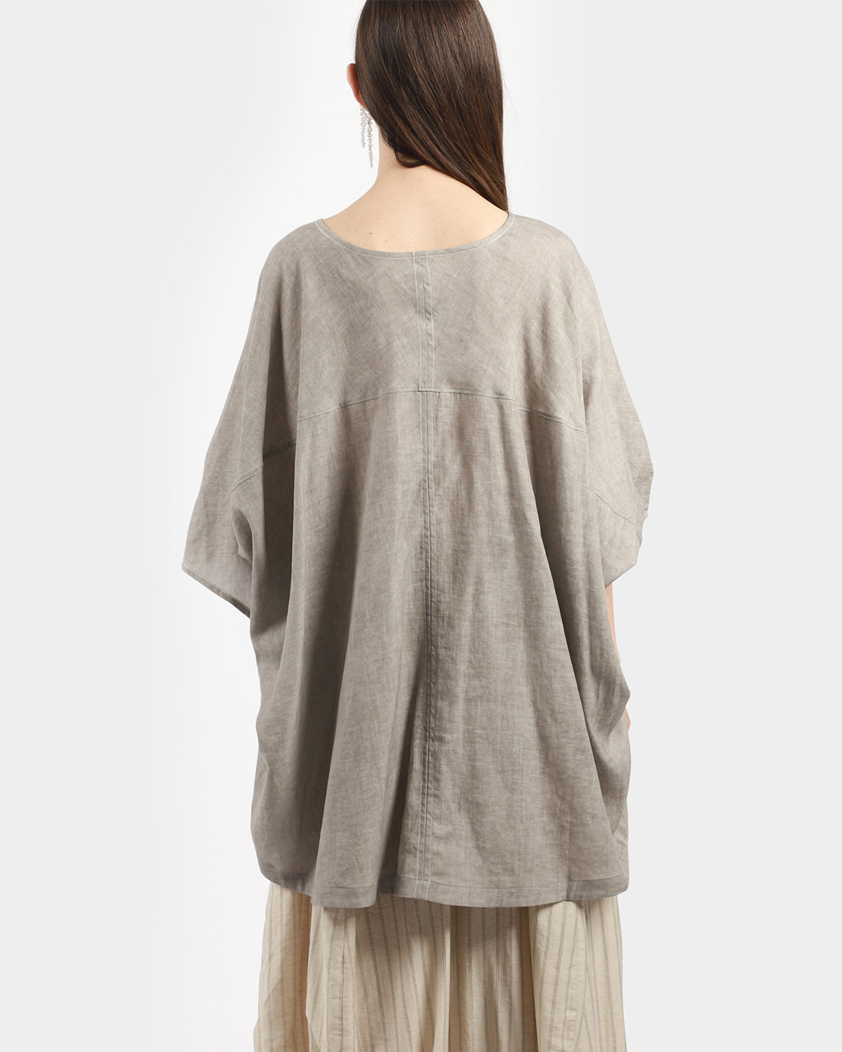 Grey Stripe Blouse