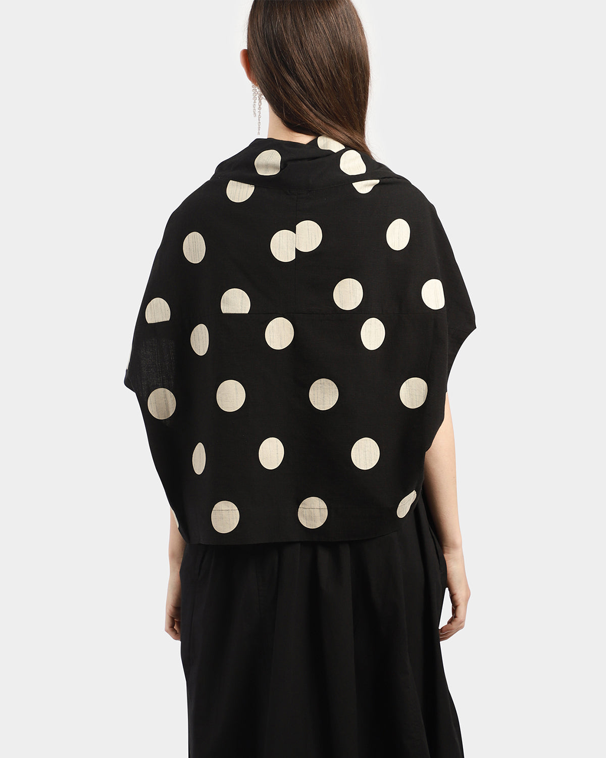Polka Button Blouse