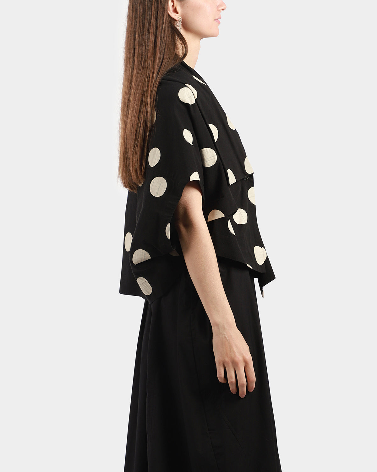 Polka Button Blouse
