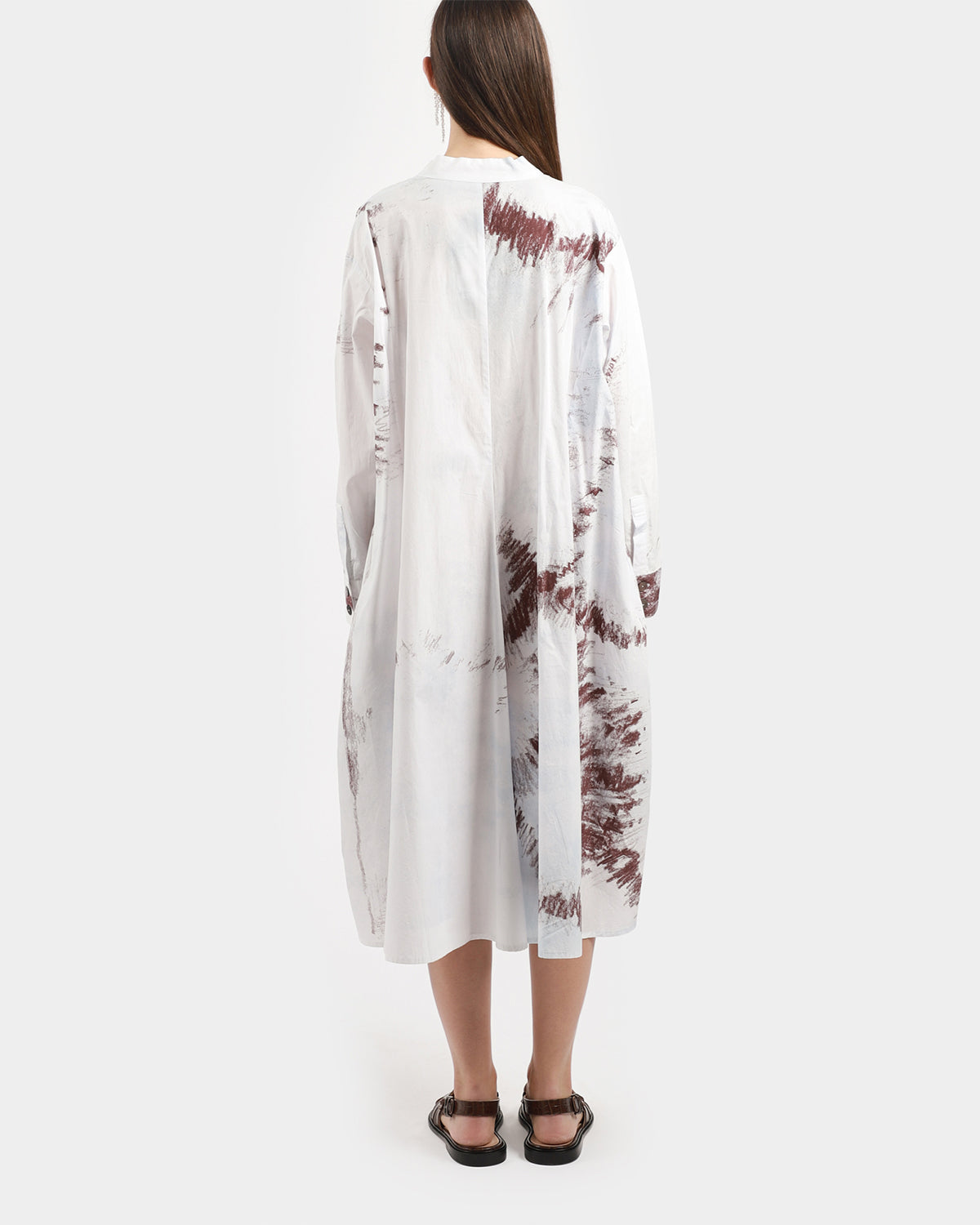 Scribble Print Dress
