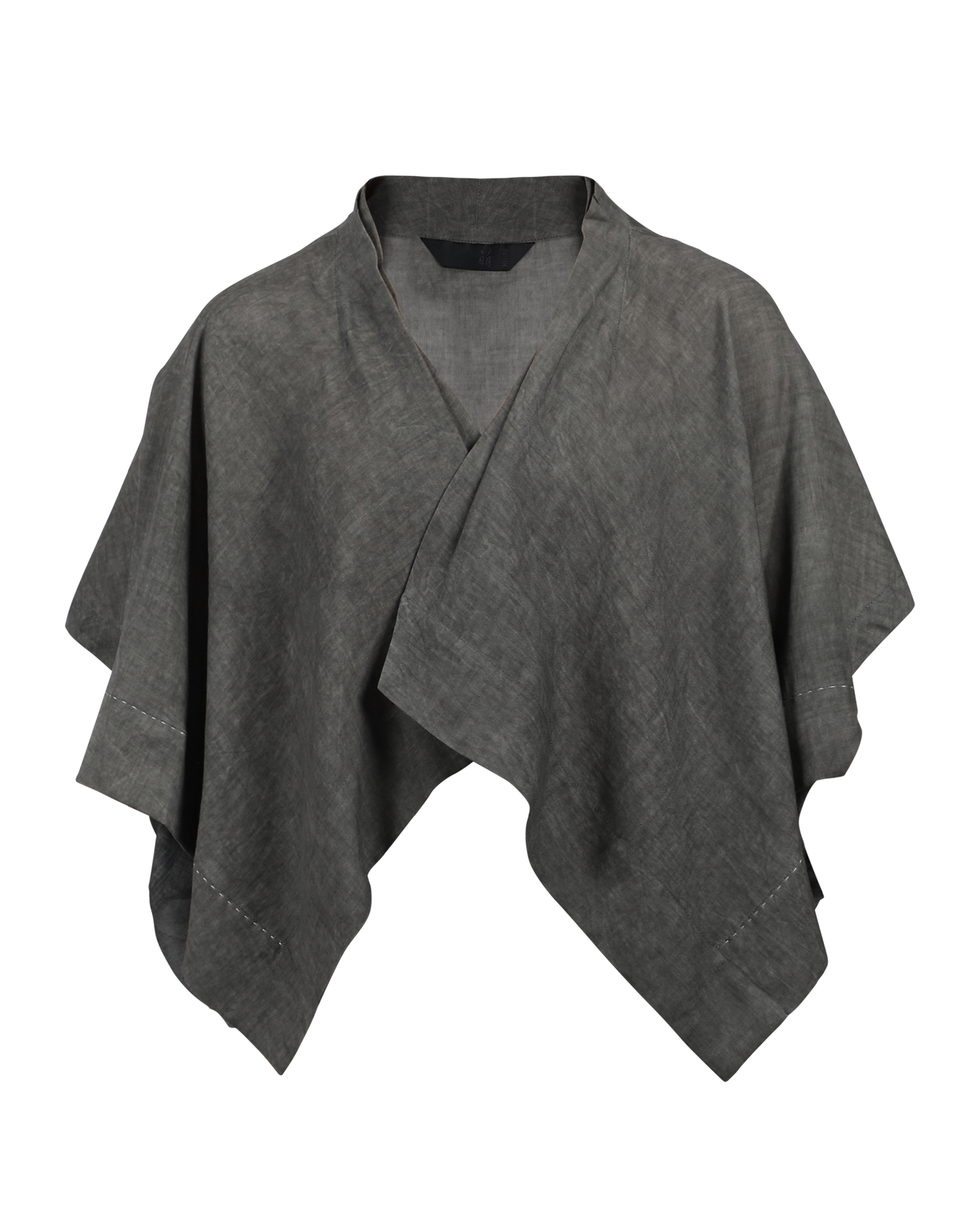 Charcoal Shrug Blouse