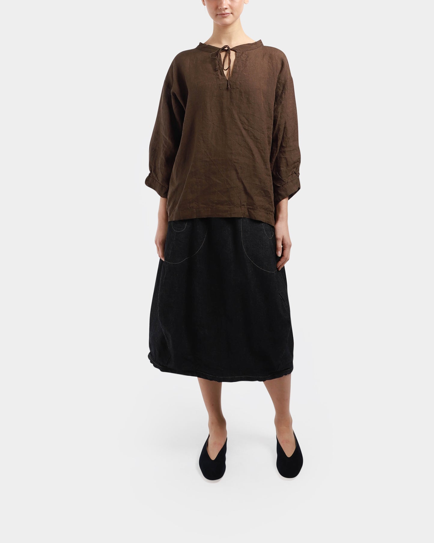 Juno Linen Top