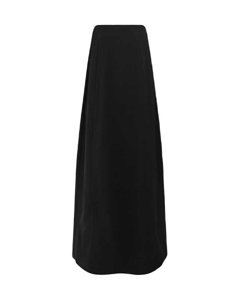 Stripped Strapless Gown