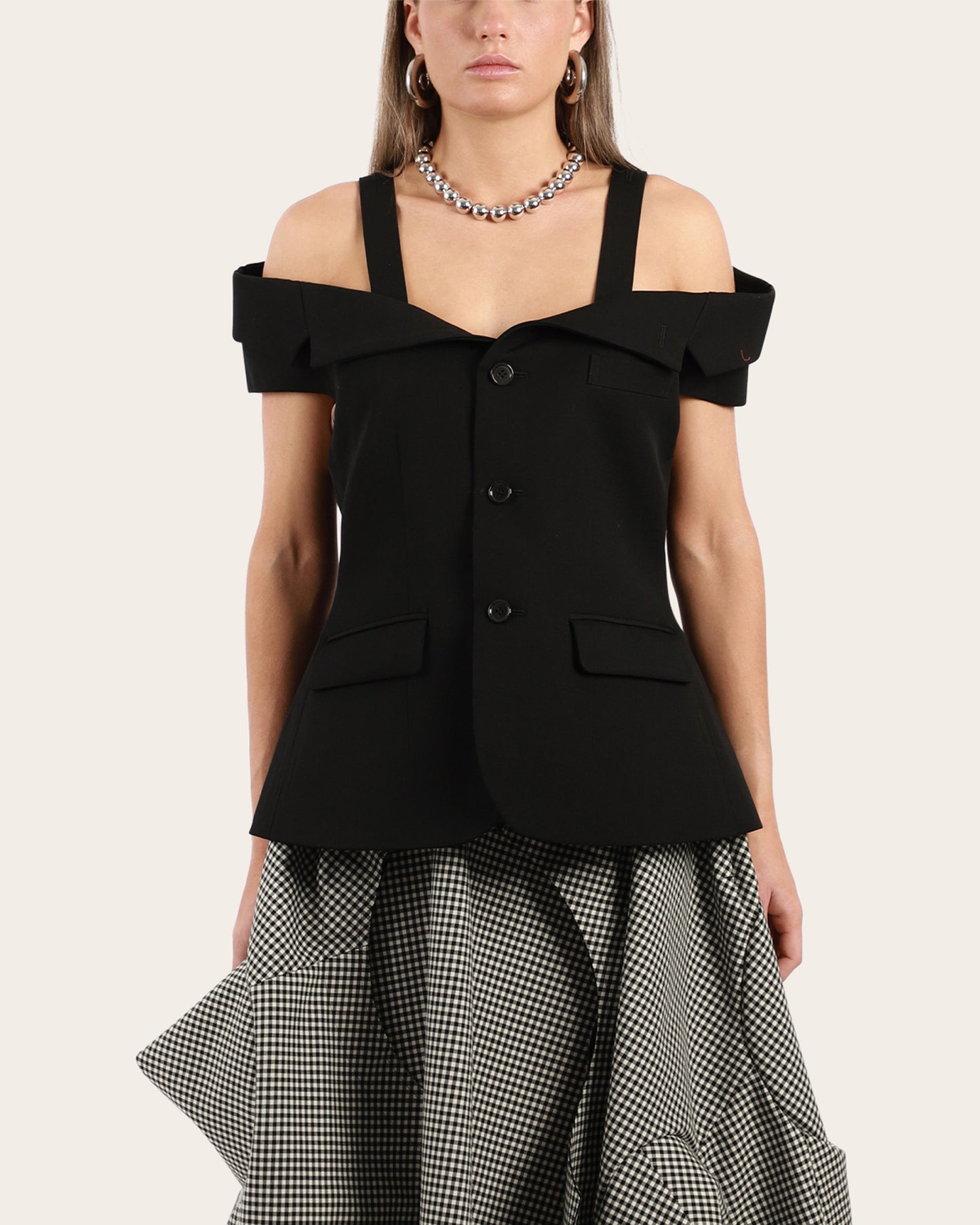 Off Shoulder Vest