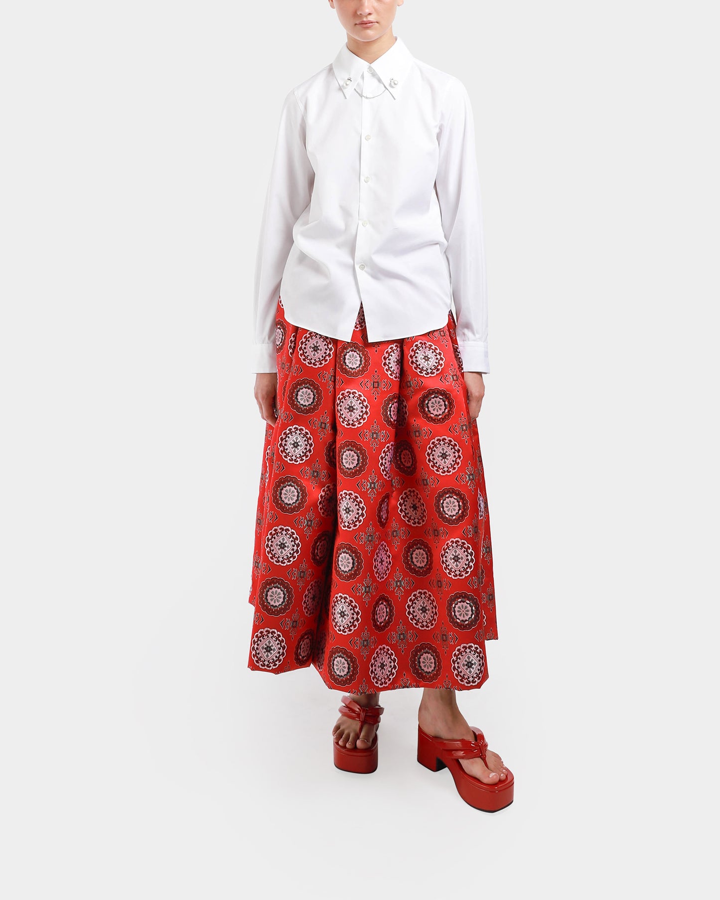 Pearl Collar Shirt