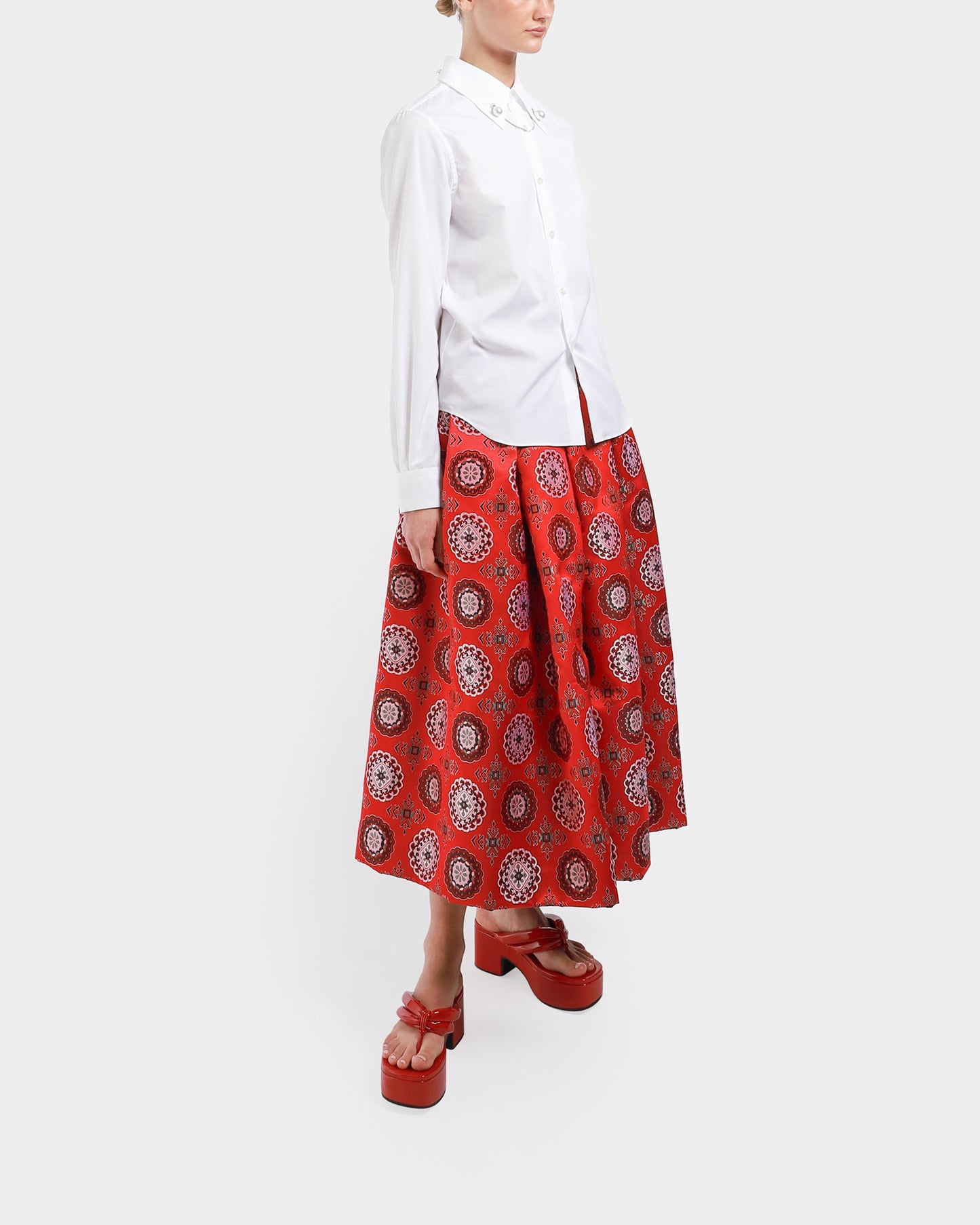 Pearl Collar Shirt