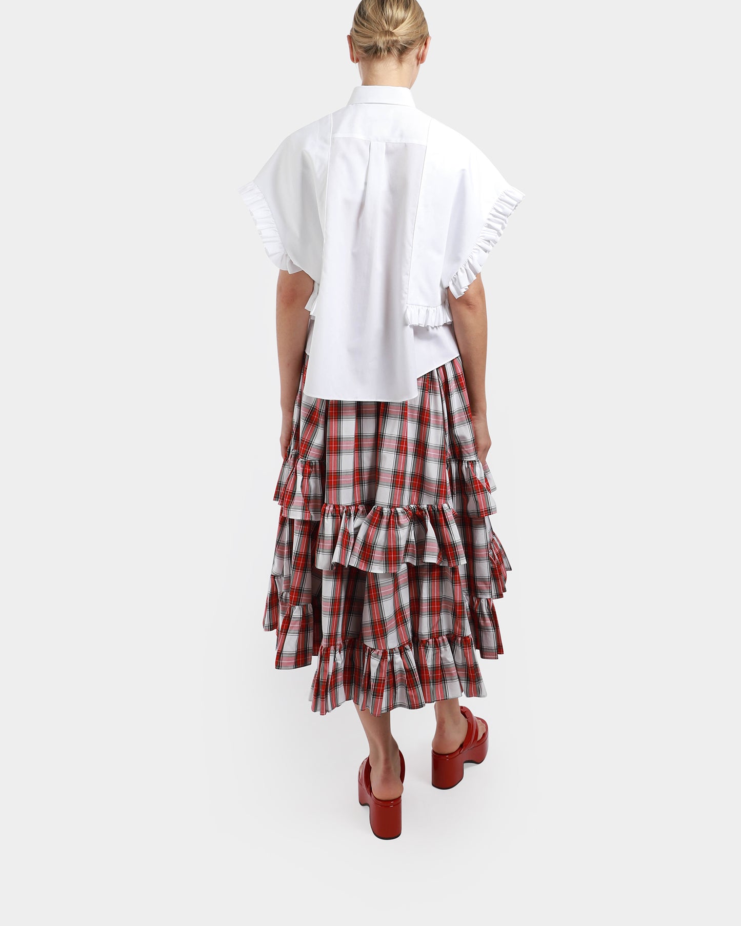 Ruffle Sleeve Shirt