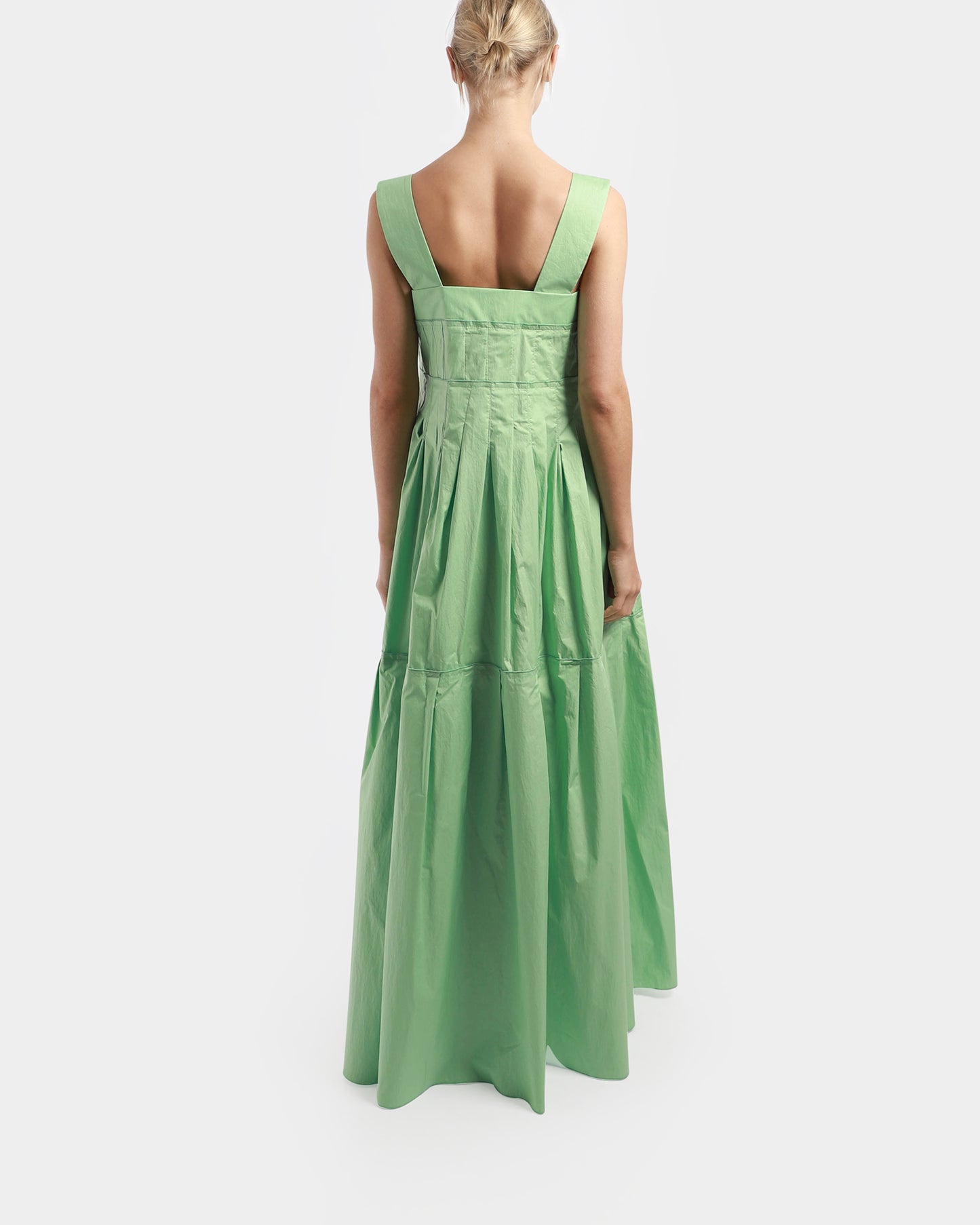 Pleat Long Dress