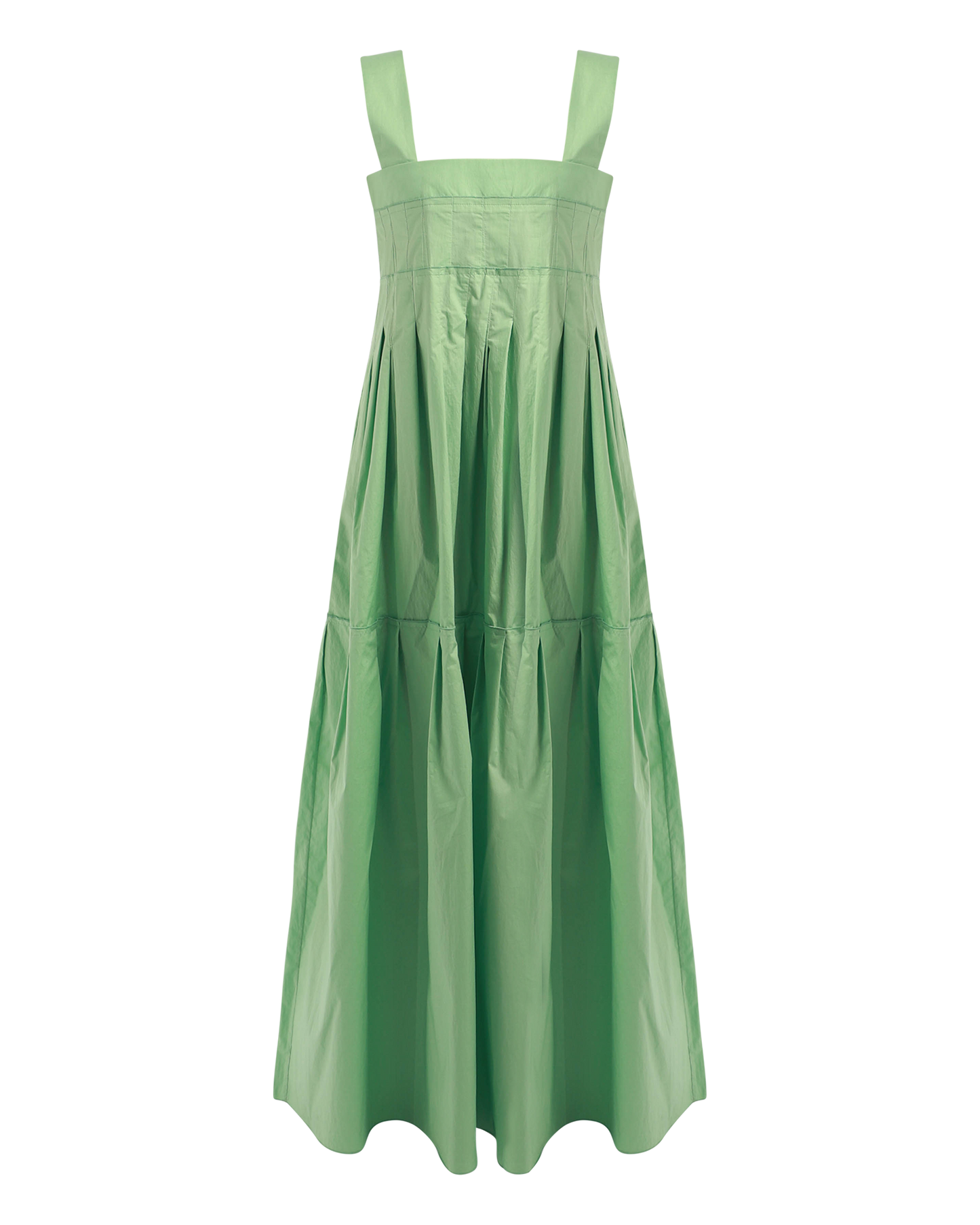 Pleat Long Dress
