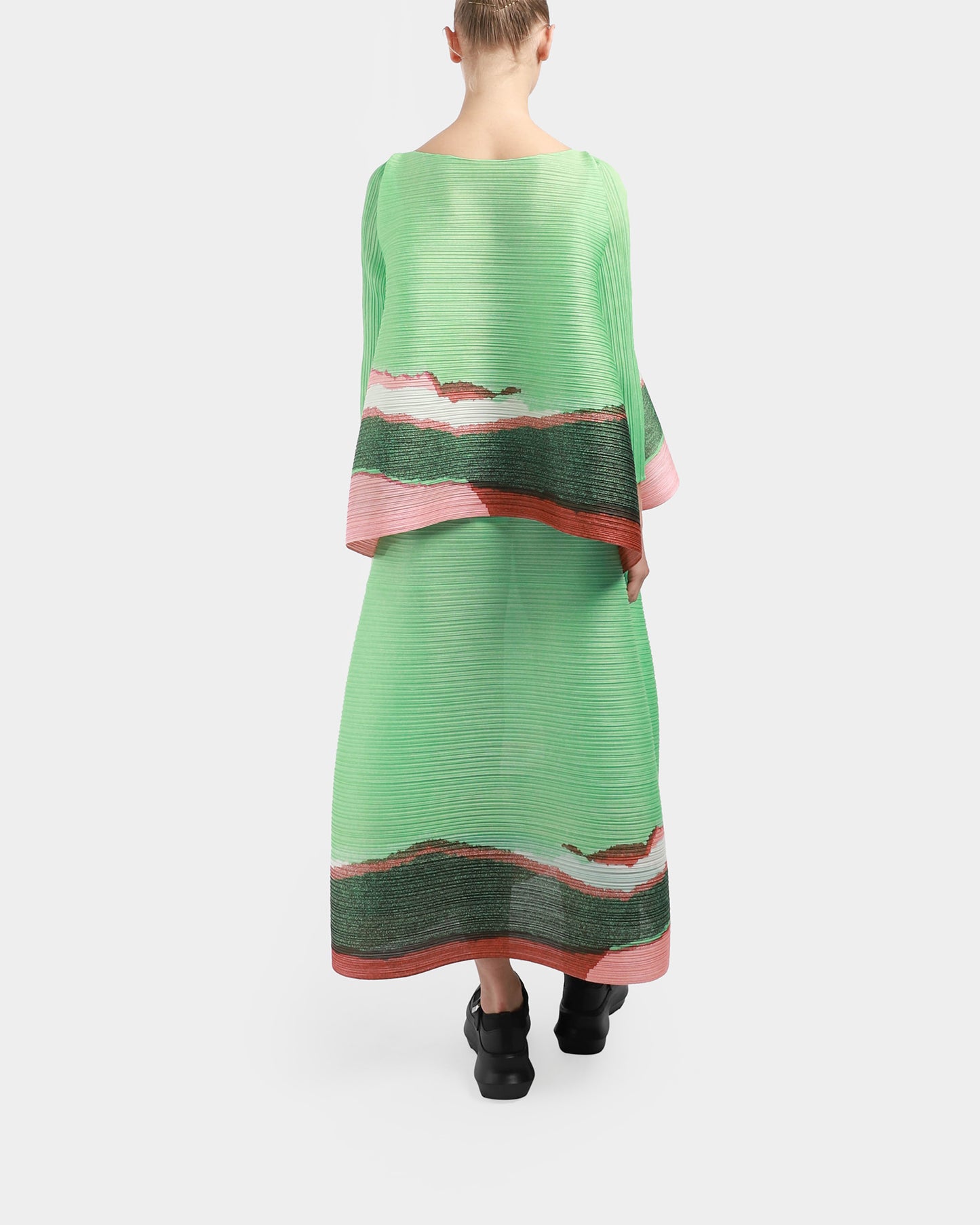 Warp Button Skirt
