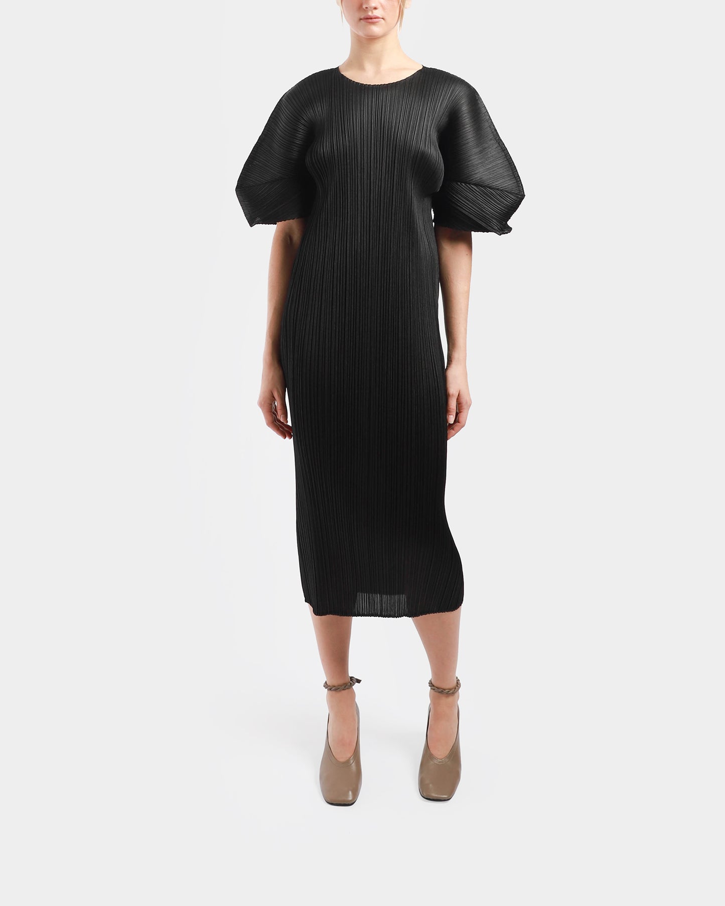 Balloon Sleeve Dress