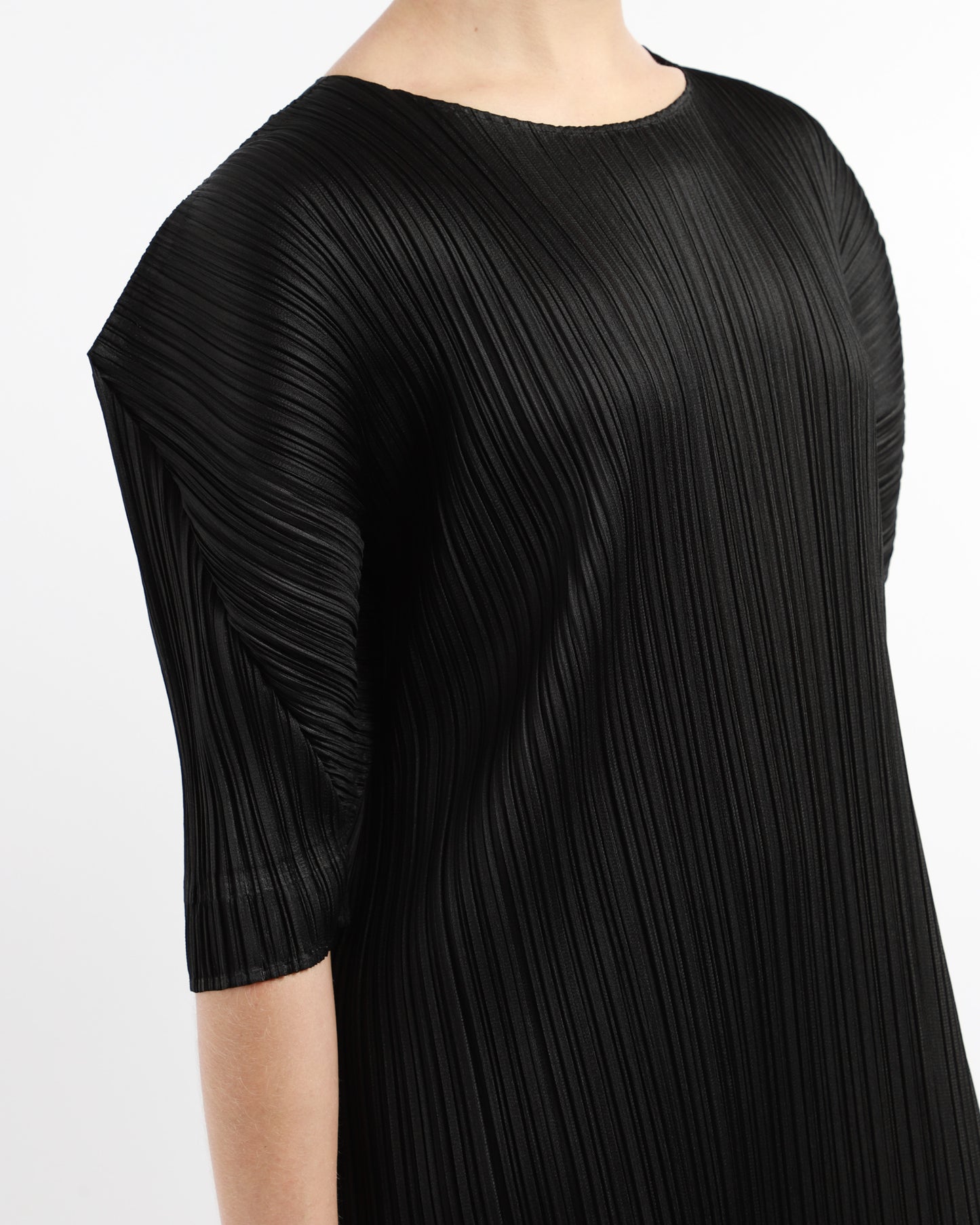 Puff Sleeve Midi Dress