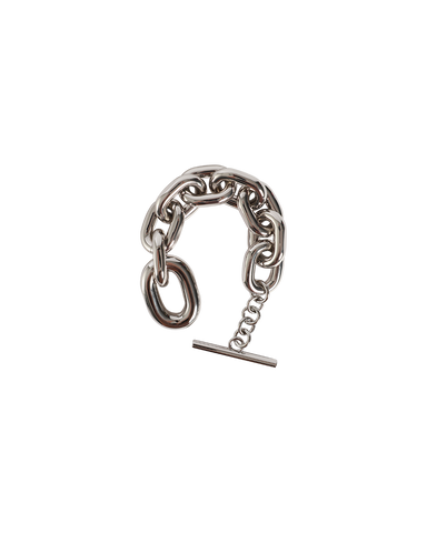 rabanne-xl-simple-link-bracelet-silver