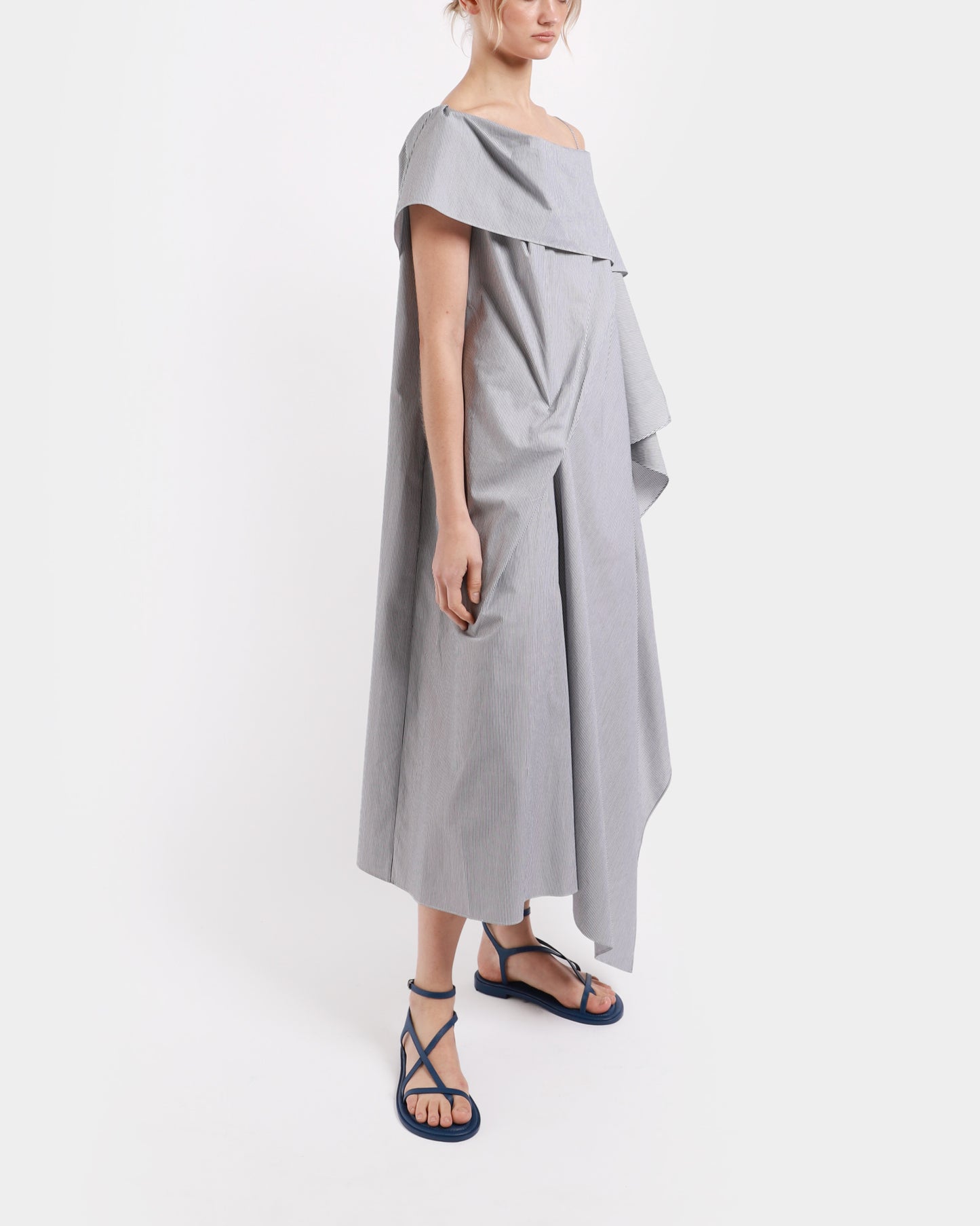 Origami Drape Dress