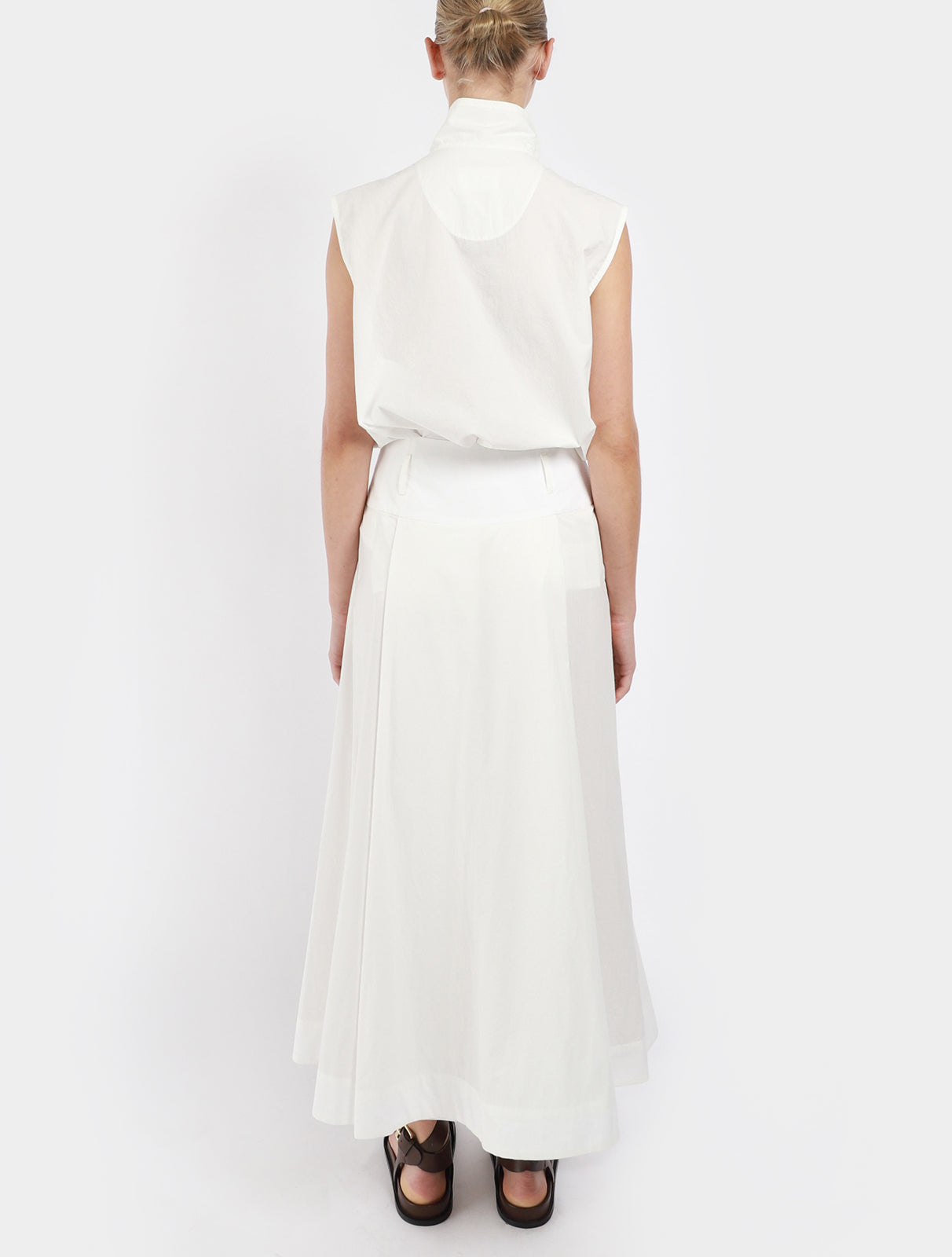 The Pleat Wrap Skirt
