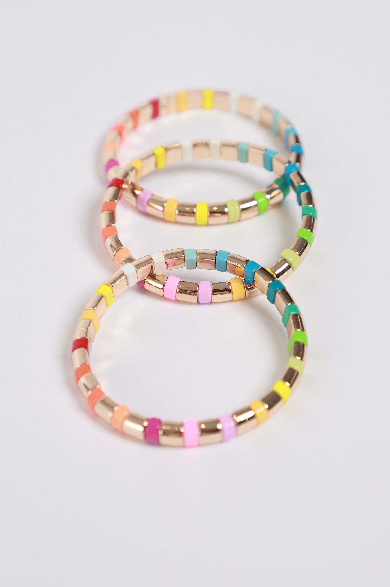Not Just Another Rainbow Trio Bracelet