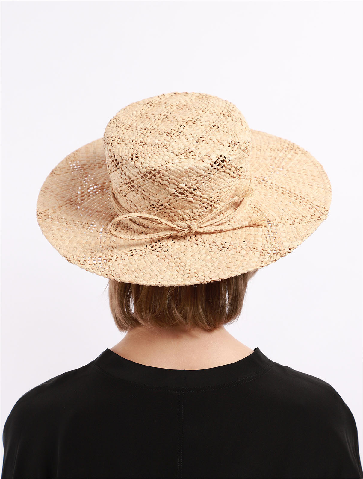 Logo Embellished Boater Hat