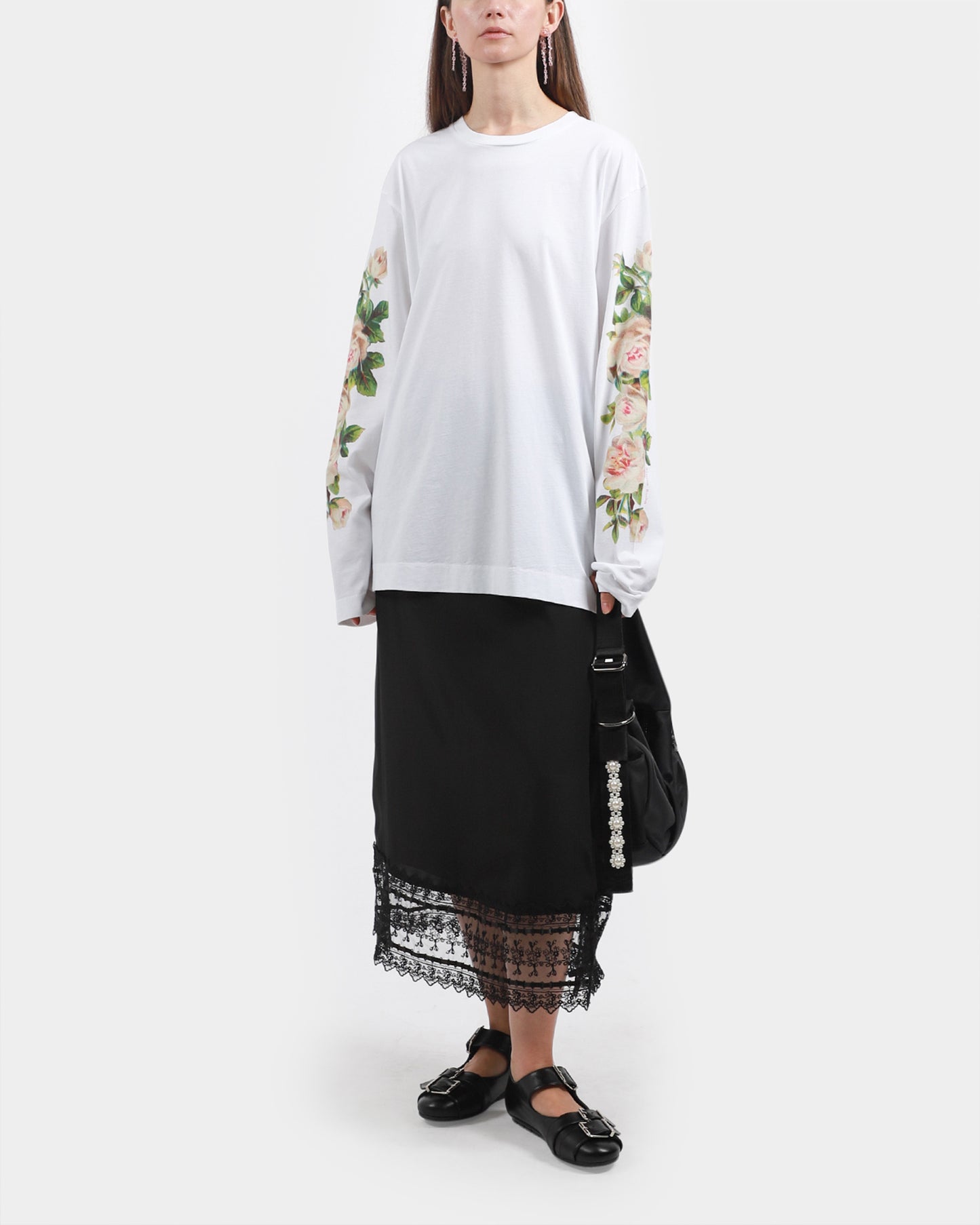 Ribbon Trim Skirt
