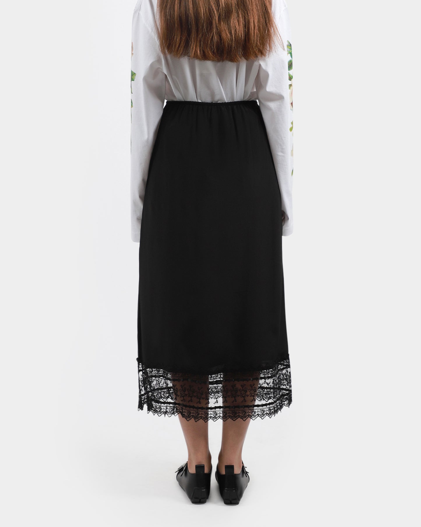 Ribbon Trim Skirt