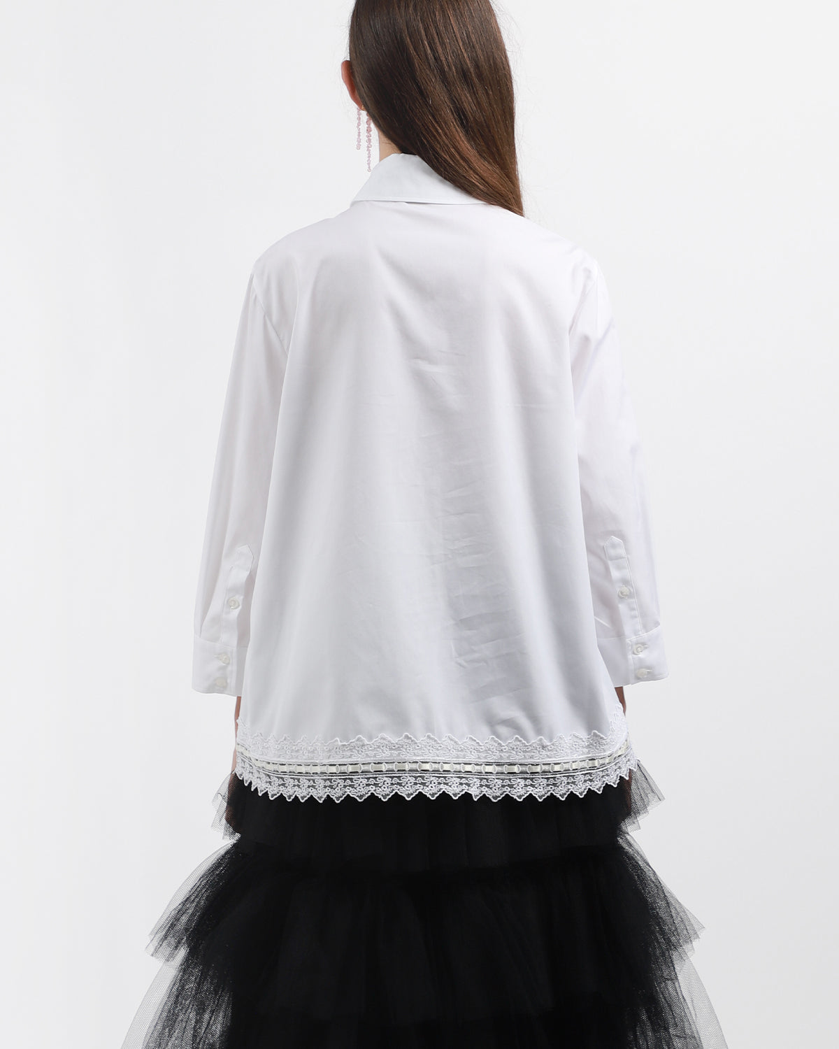 Ribbon Trim Shirt