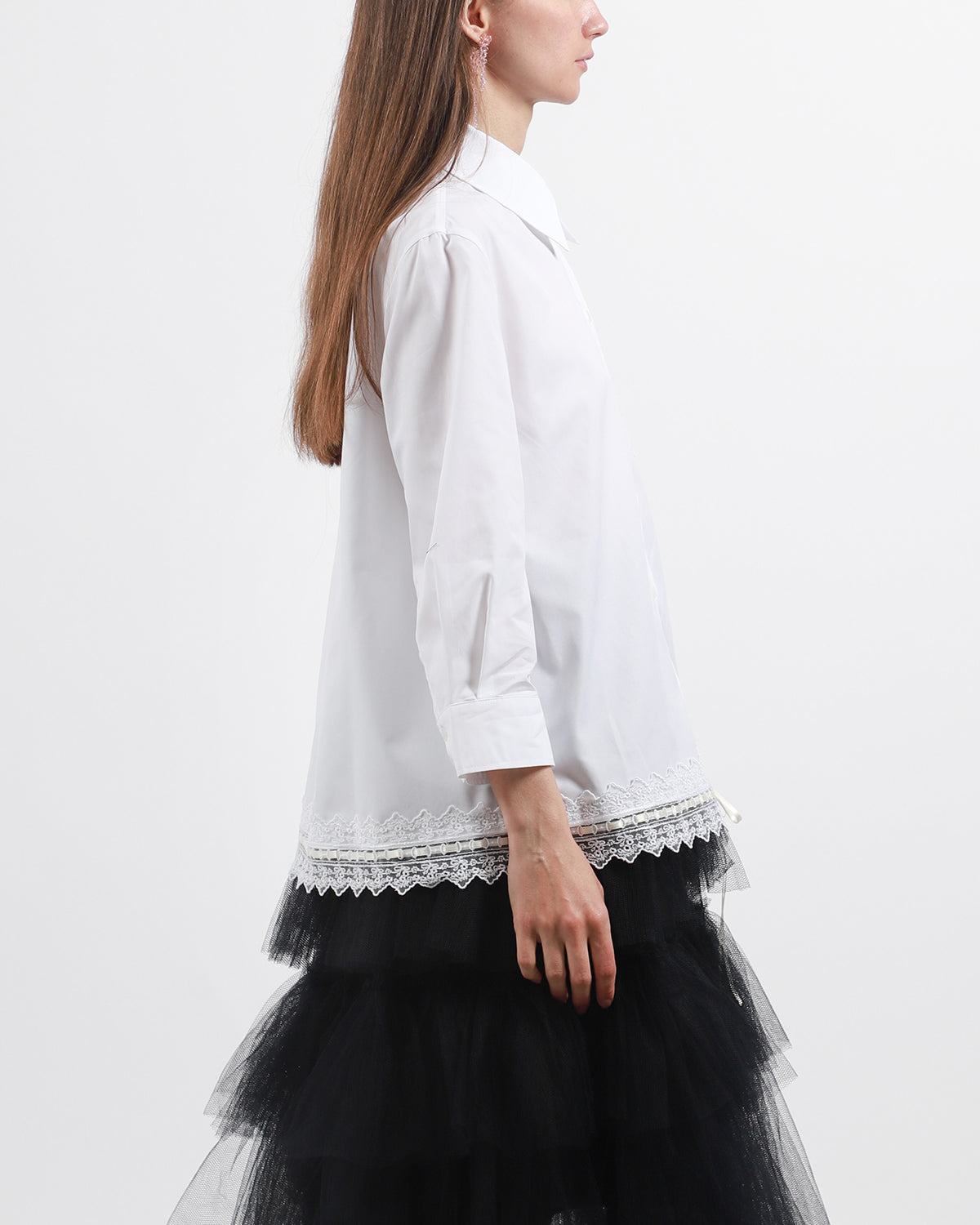 Ribbon Trim Shirt