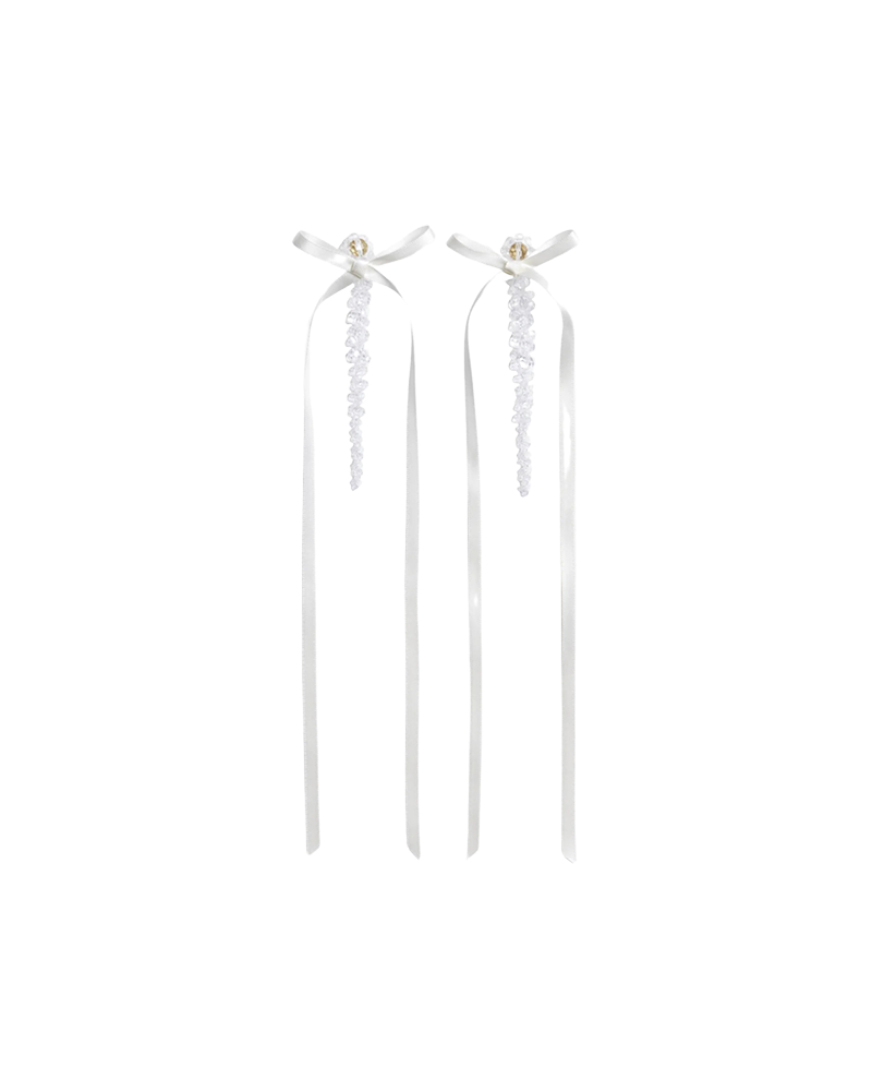 simone-rocha-bow-ribbon-drip-earring-crystal-cream