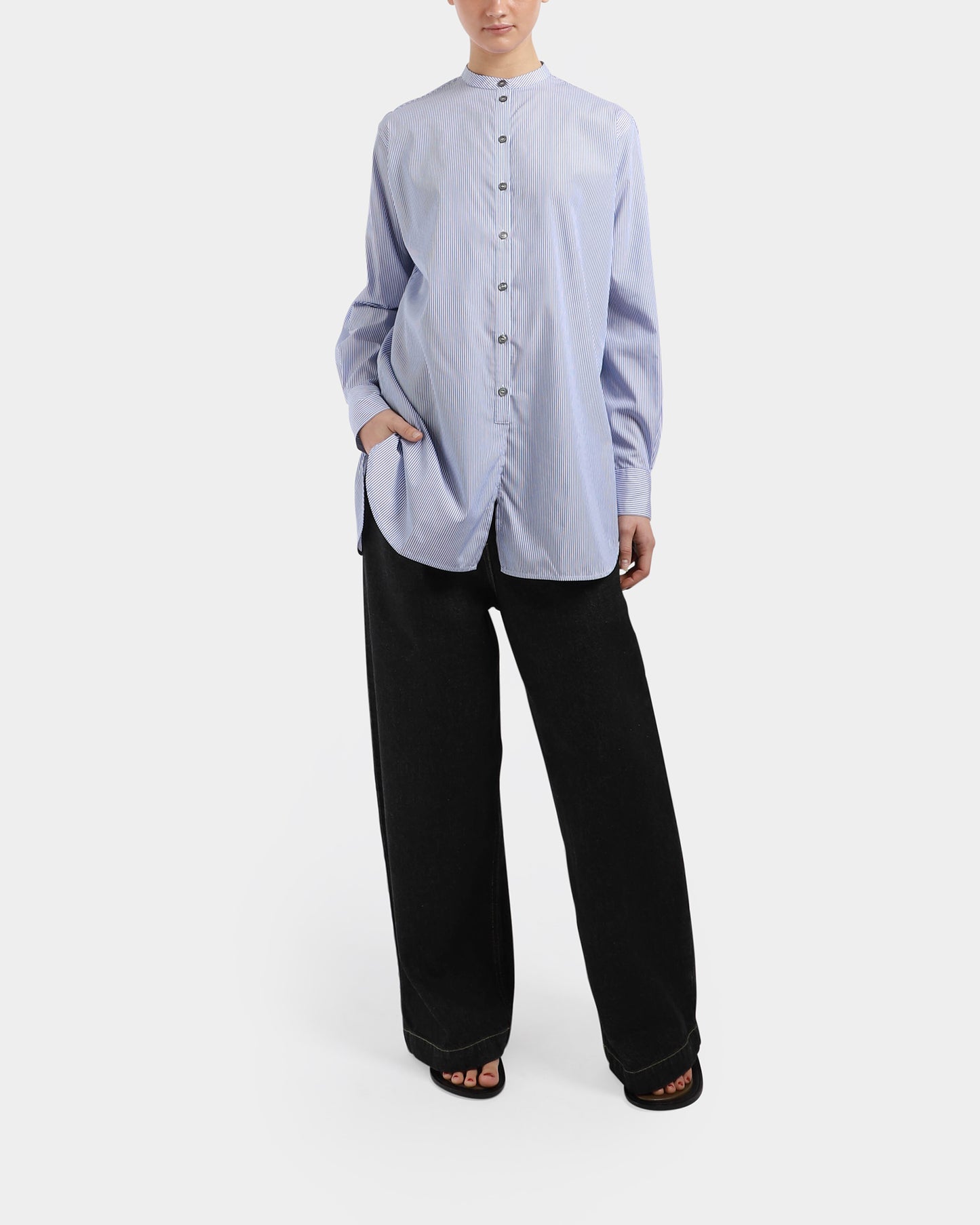 Cici Granded Collar Shirt