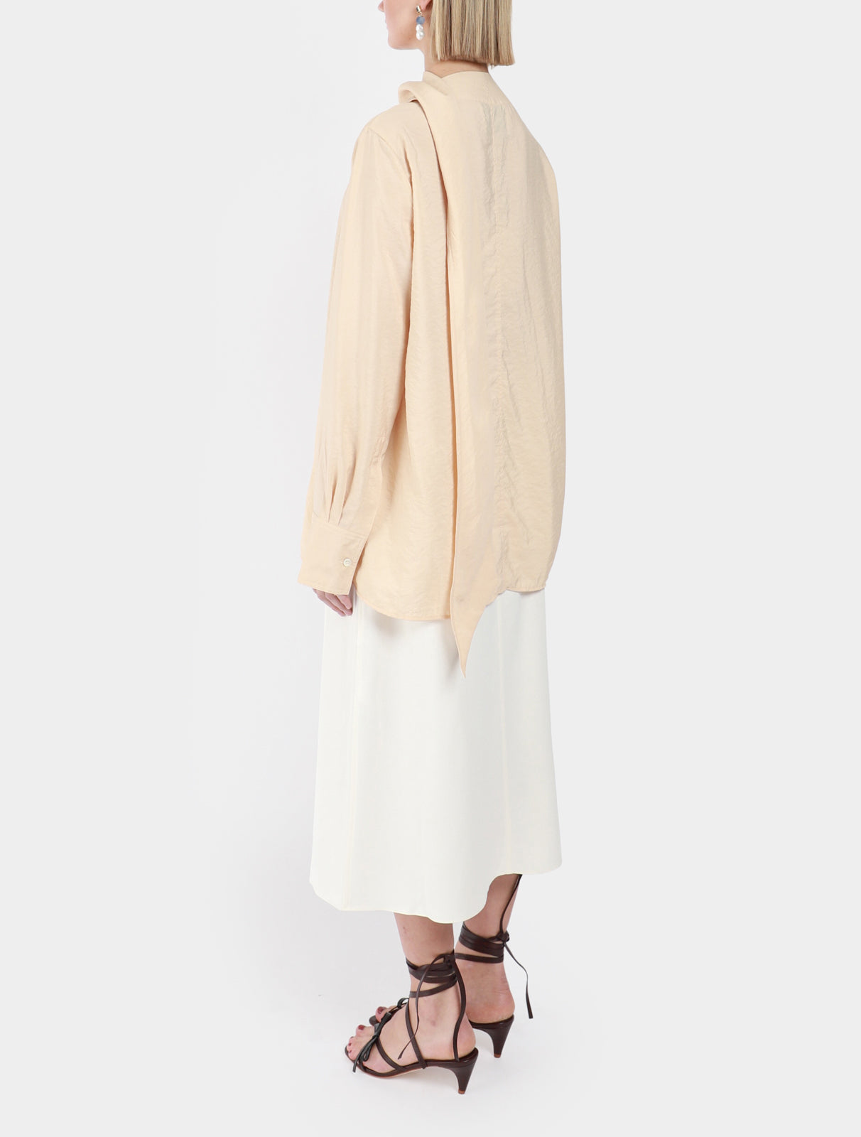 Utah Scarf Neck Top