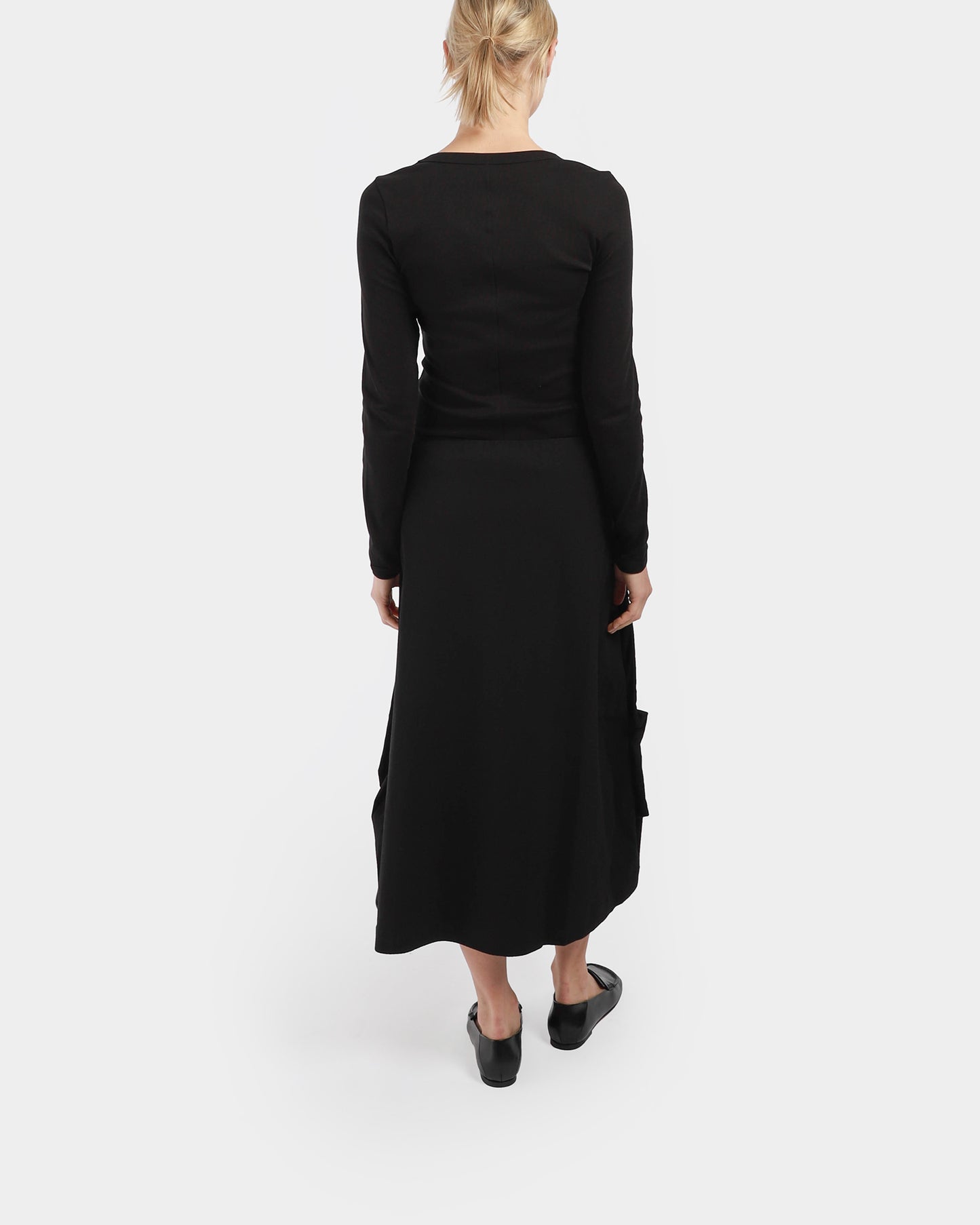 Layer Ruched Skirt