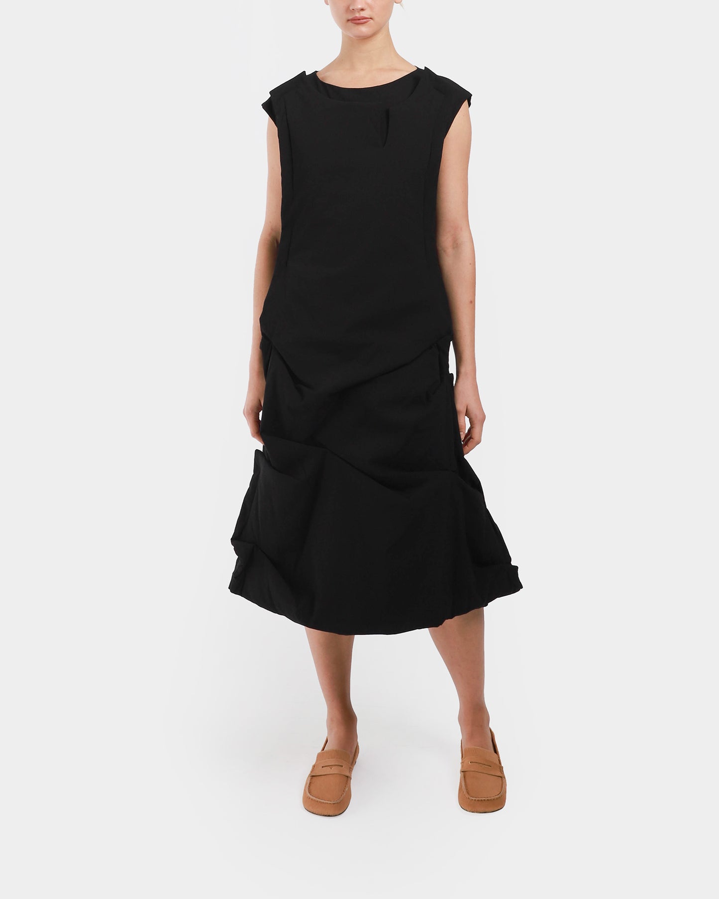 Ruched Hem Dress