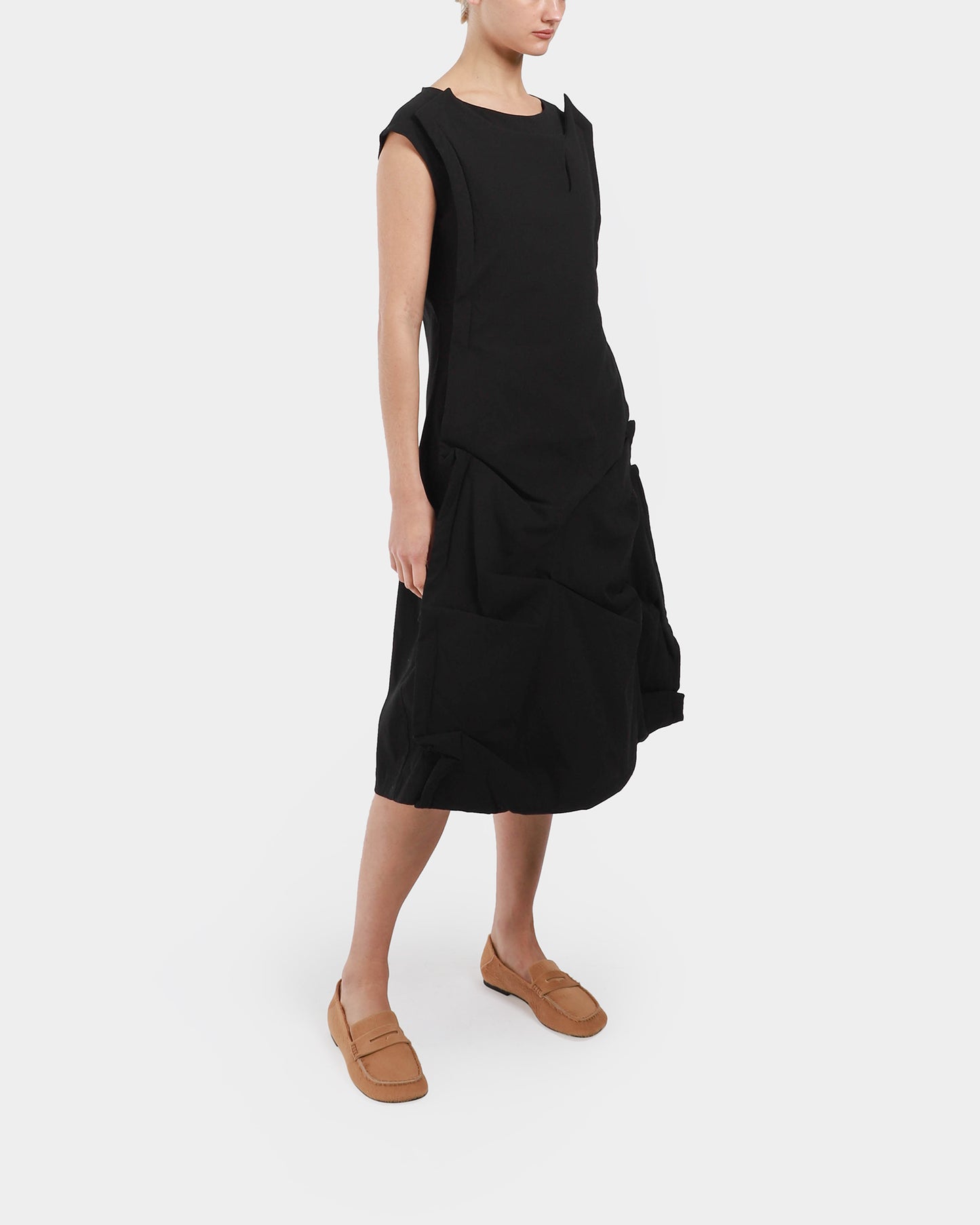 Ruched Hem Dress